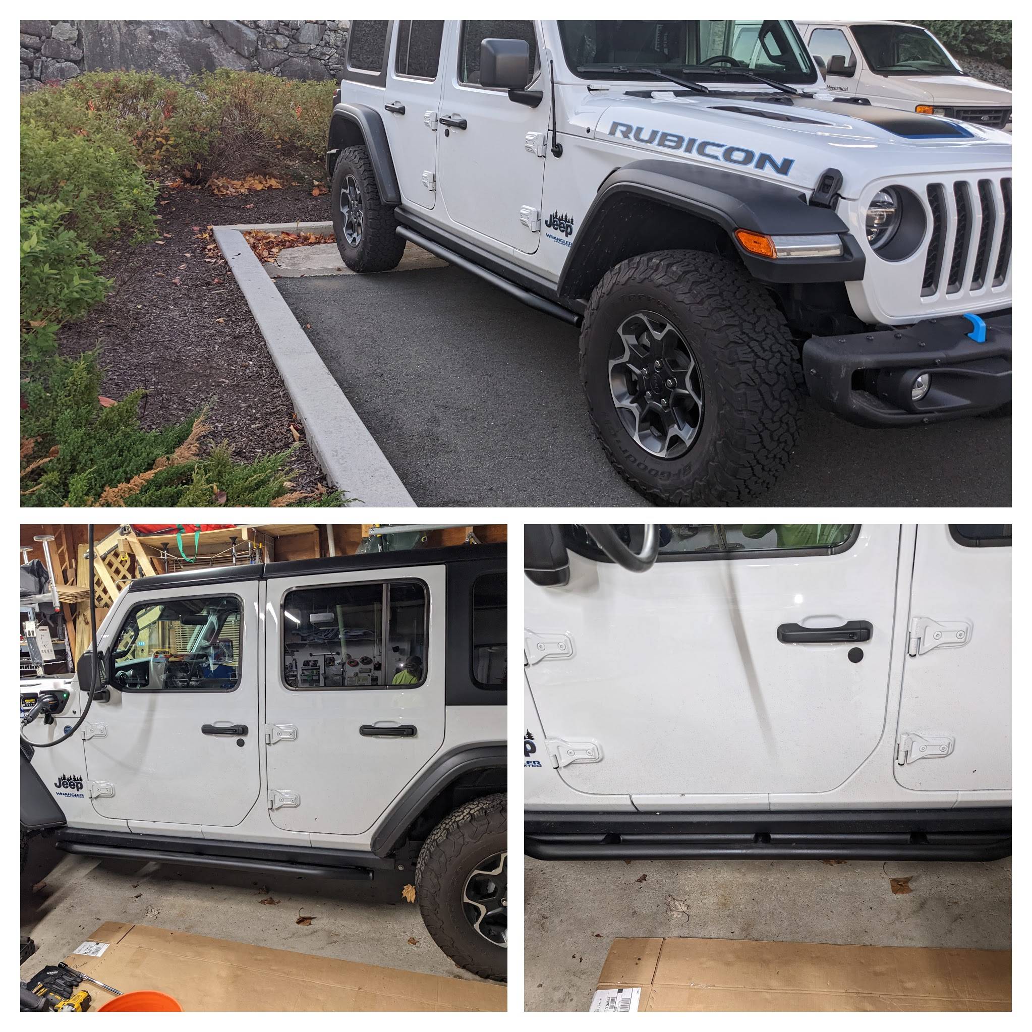 Jeep Wrangler JL Adding rock sliders while keeping the OEM Rubicon rails? PXL_20221106_233035396-COLLAGE