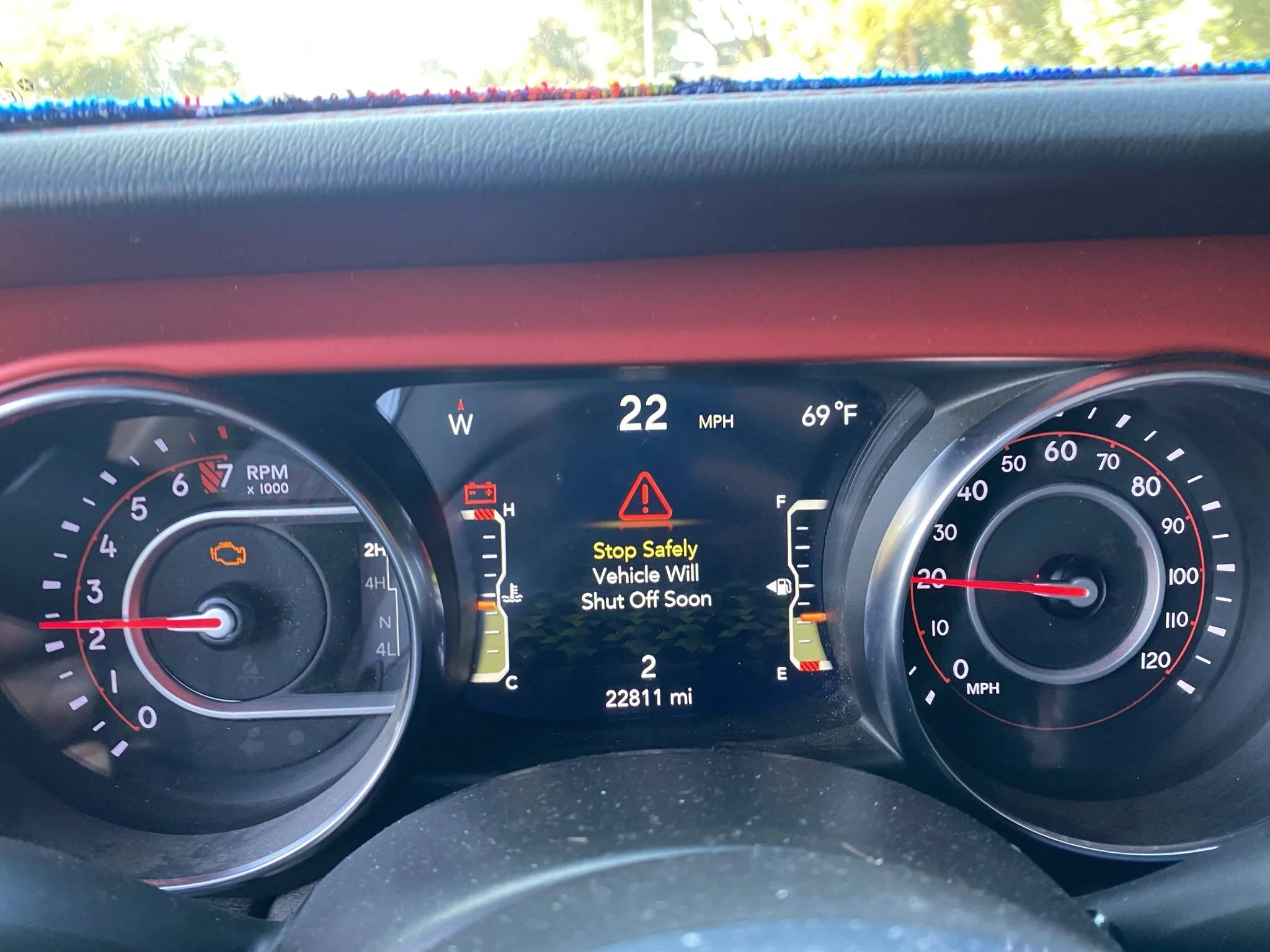 Jeep Wrangler JL Stop safely error code / San Jose Normandin sucks 735CD0C6-AC69-4C4B-8CE1-9FC677EF2099