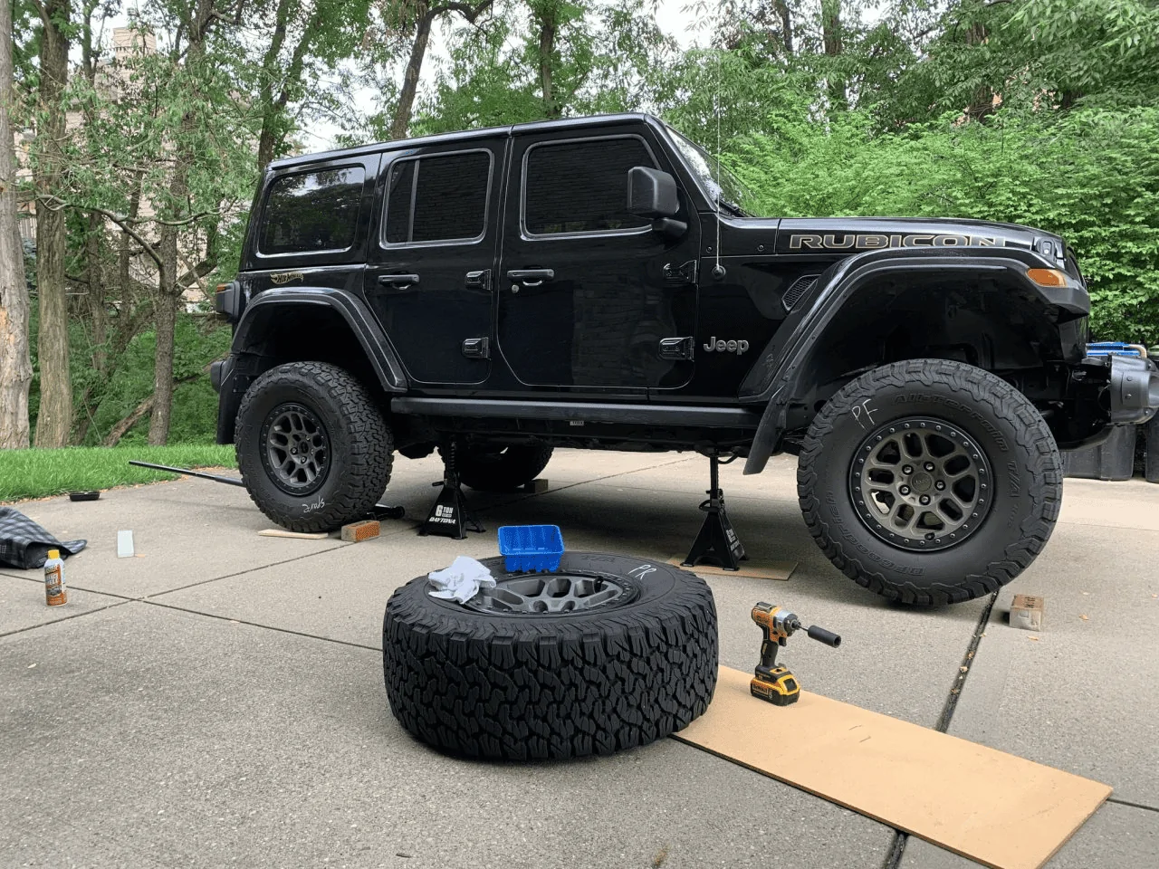 Jeep Wrangler JL Two tire rotation questions 1668099778153