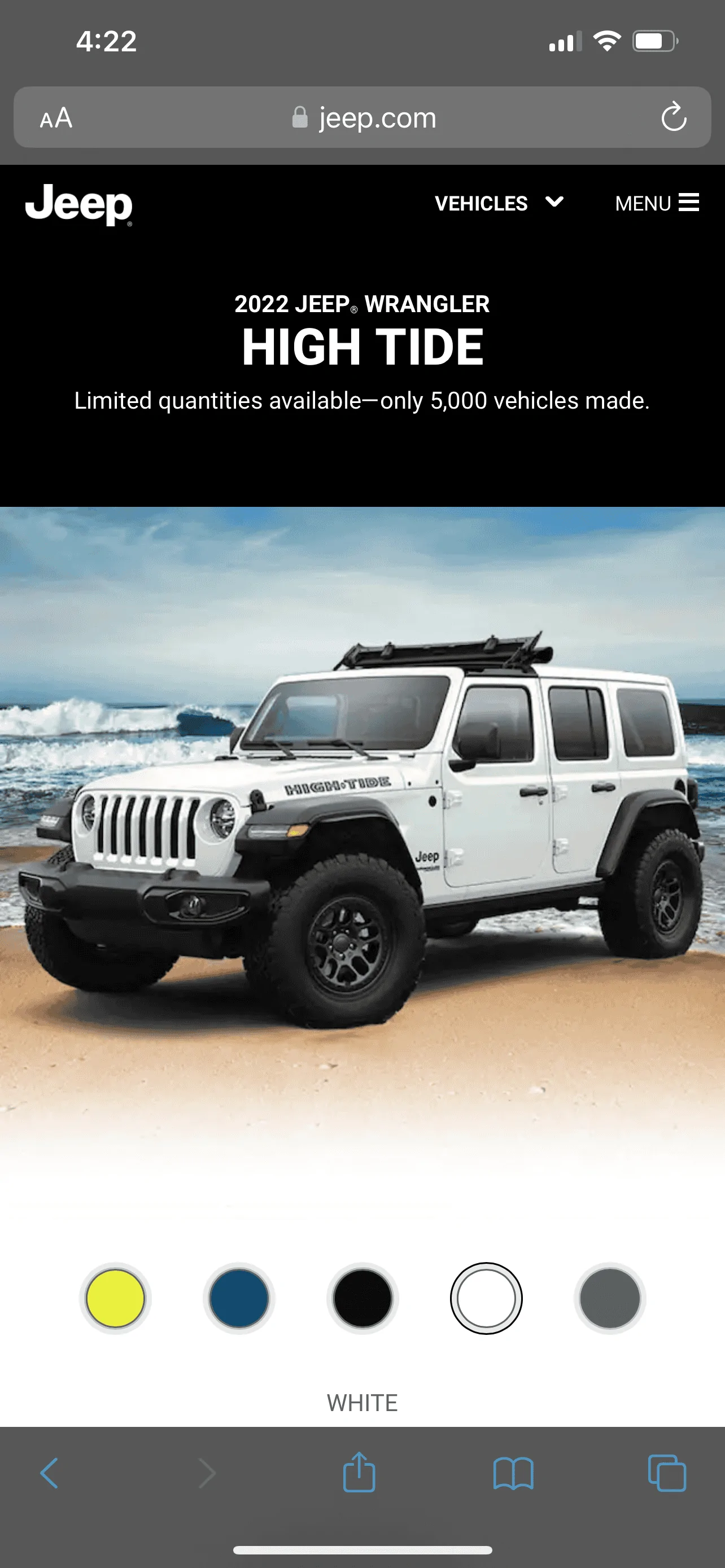 Jeep Wrangler JL High Tide and Beach Editions are Back for 2023! AF1449D6-ACC9-4DAB-B6A4-BD785B5192CB
