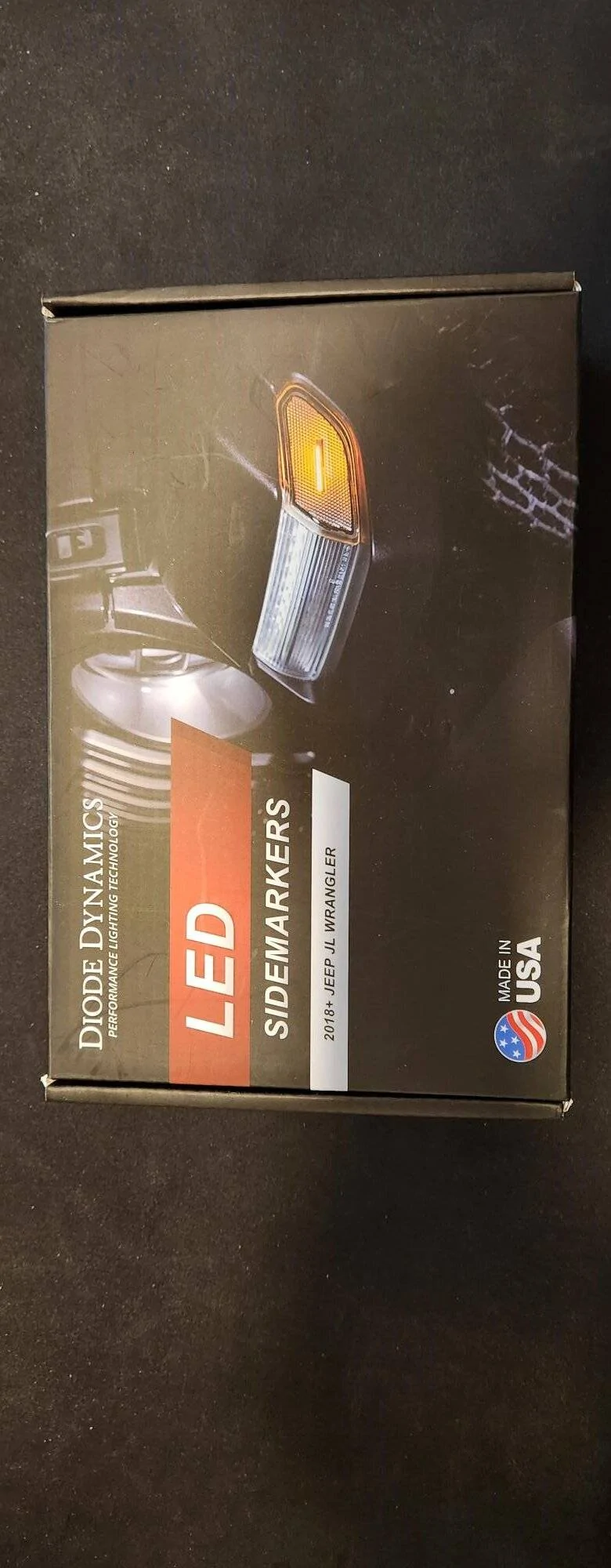Jeep Wrangler JL Diode Dynamics LED Clear Sidemarkers led4