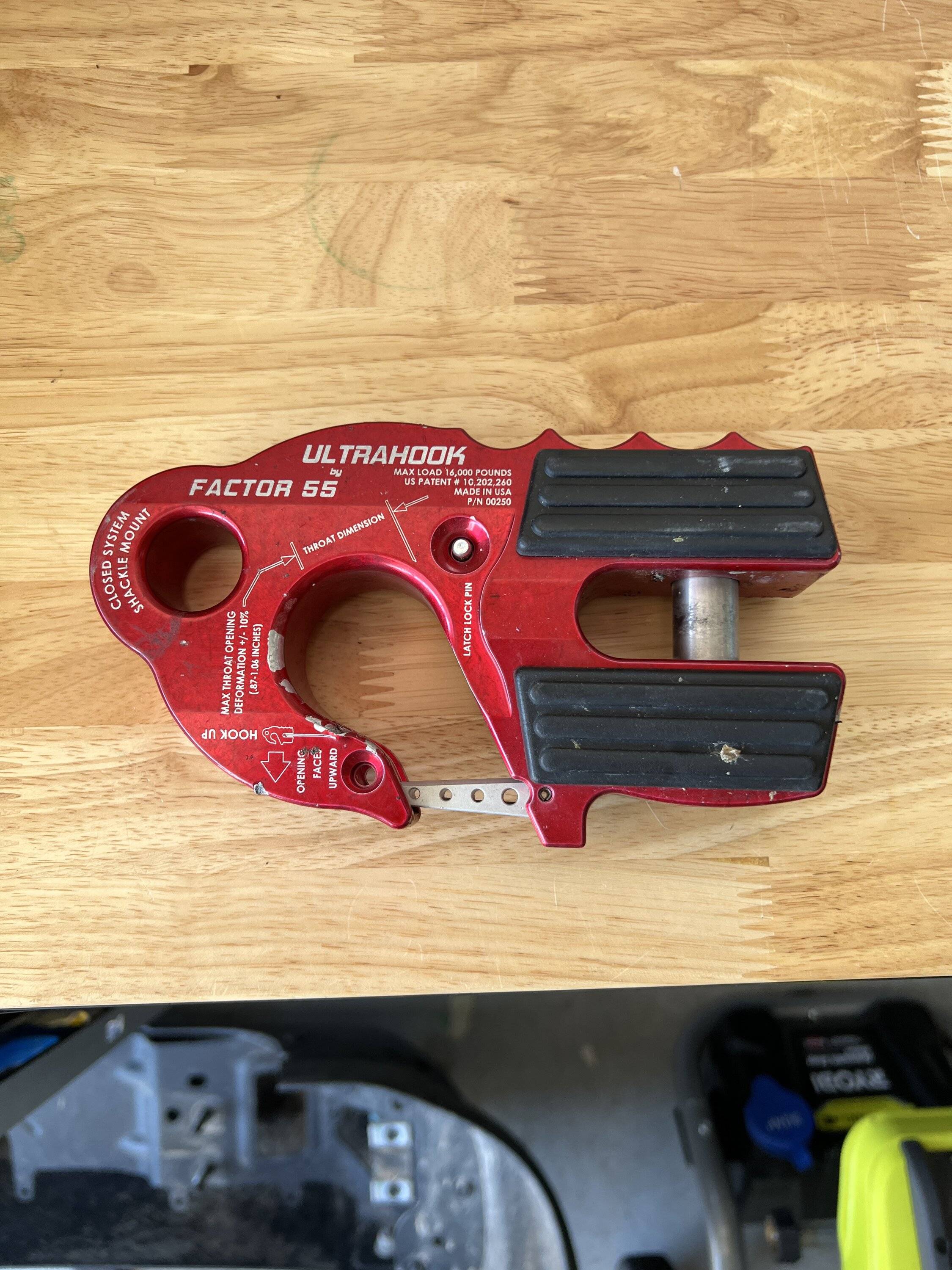 Jeep Wrangler JL Factor 55 Ultra Hook - Red 1649E2EA-6DC6-446F-A7A8-C3FC8AB5AC63