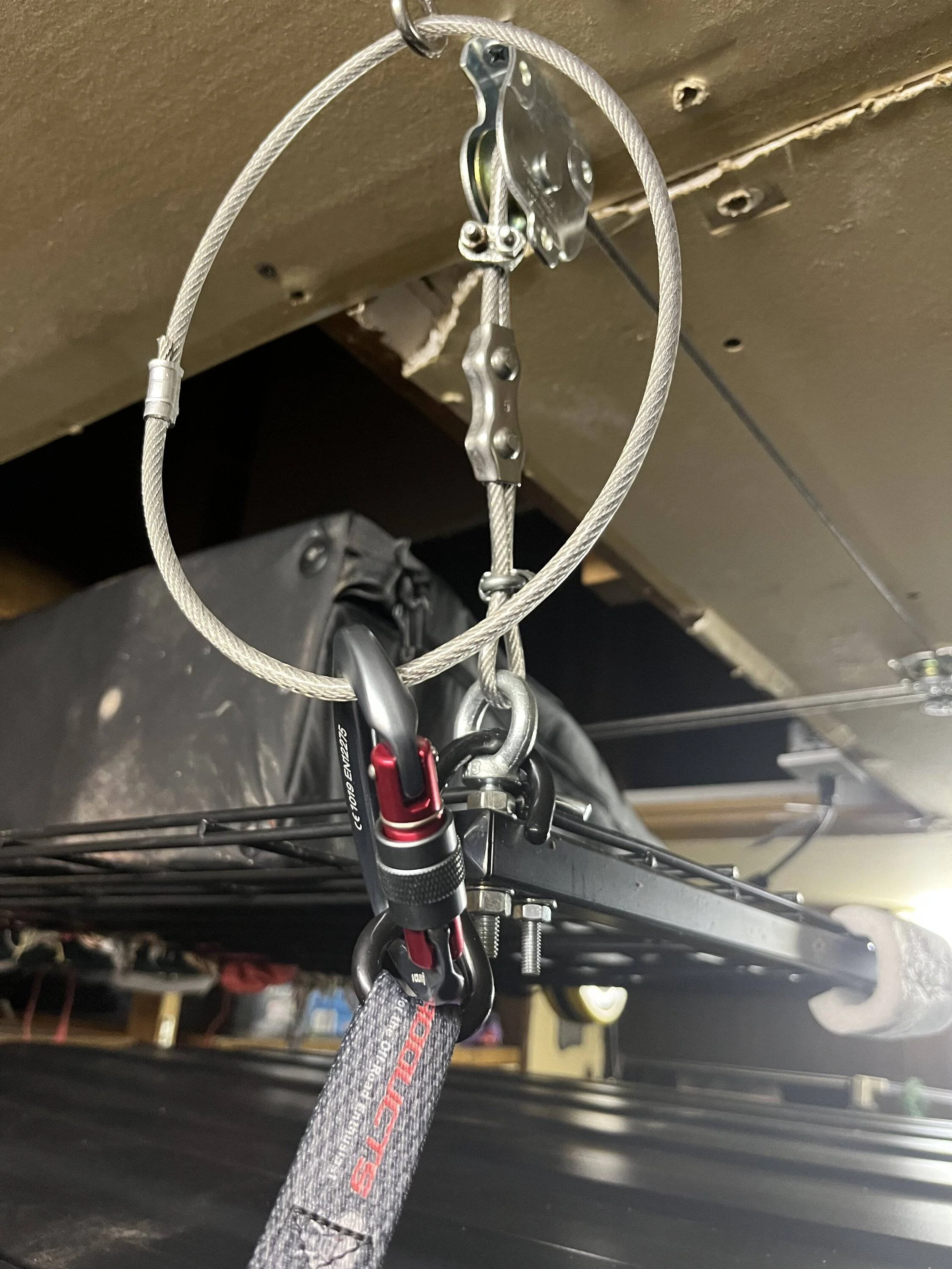 Jeep Wrangler JL Hard top hoist idea BCDEC22E-C6B7-4123-9D4E-02578CA144F1