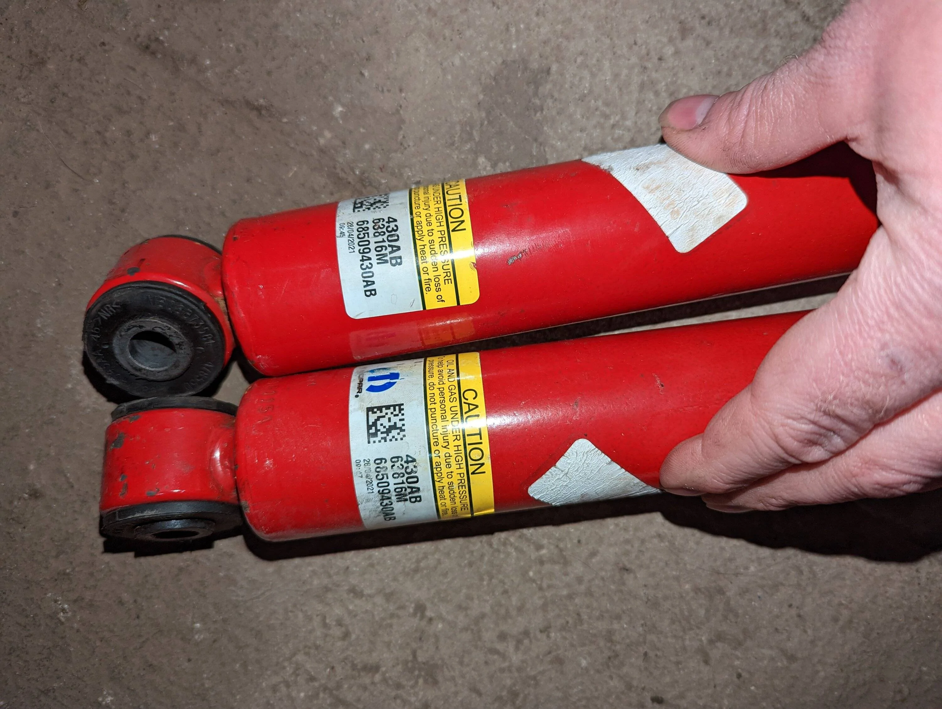 Jeep Wrangler JL 18-23 wrangler Rubicon shocks PXL_20221114_231257631