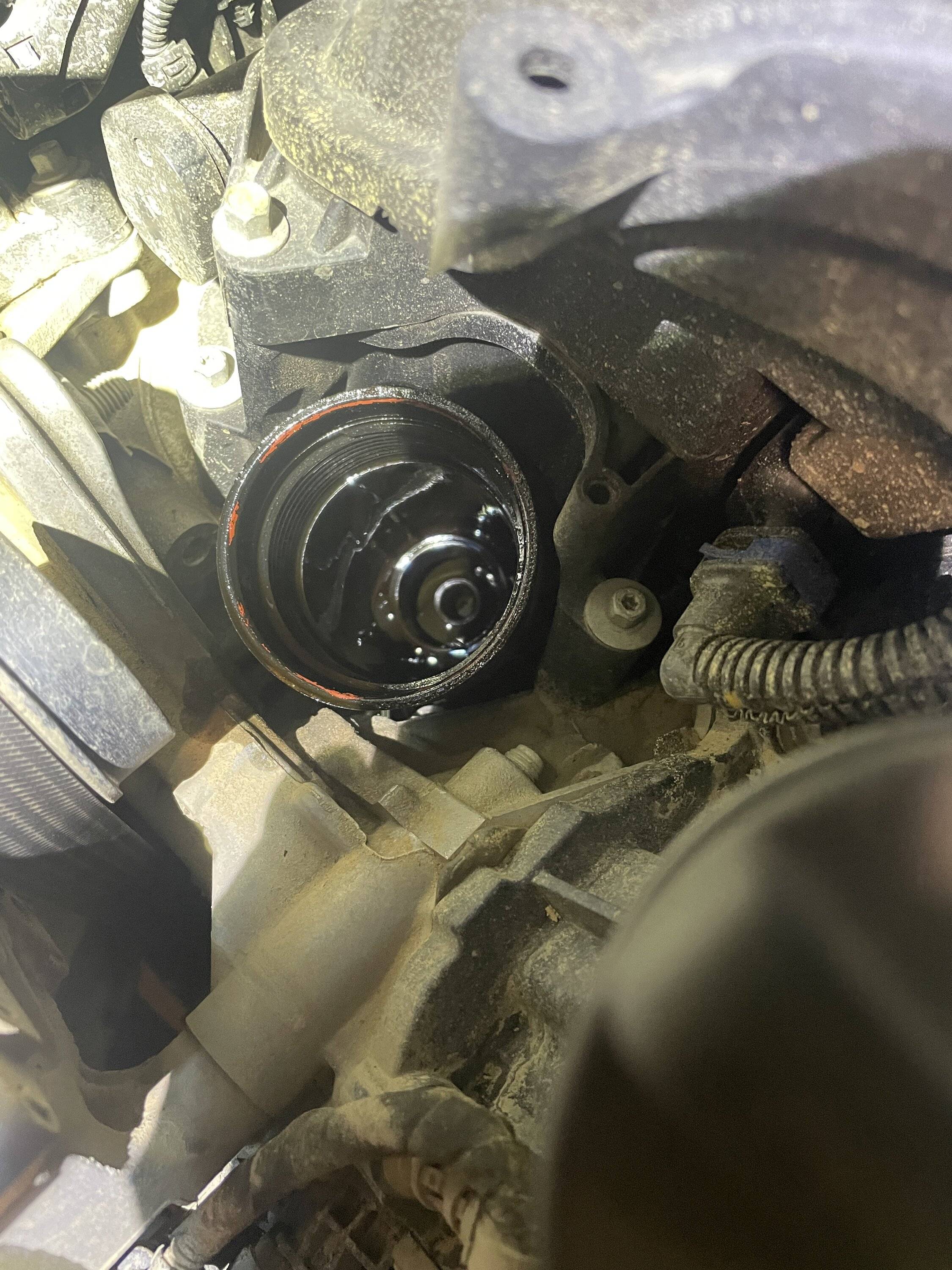 Jeep Wrangler JL Oil leak 6FCC5B37-1075-4E38-9B05-A290554E9B83