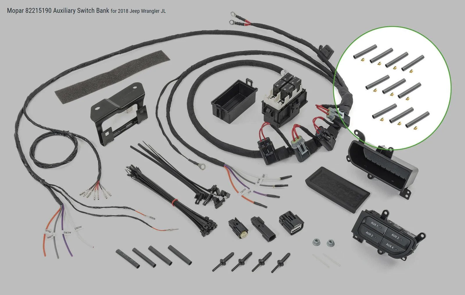 Jeep Wrangler JL Anyone know what these are for? Mopar_82215190_Black_Auxiliary_Switch_Bank_Kit_Front_1