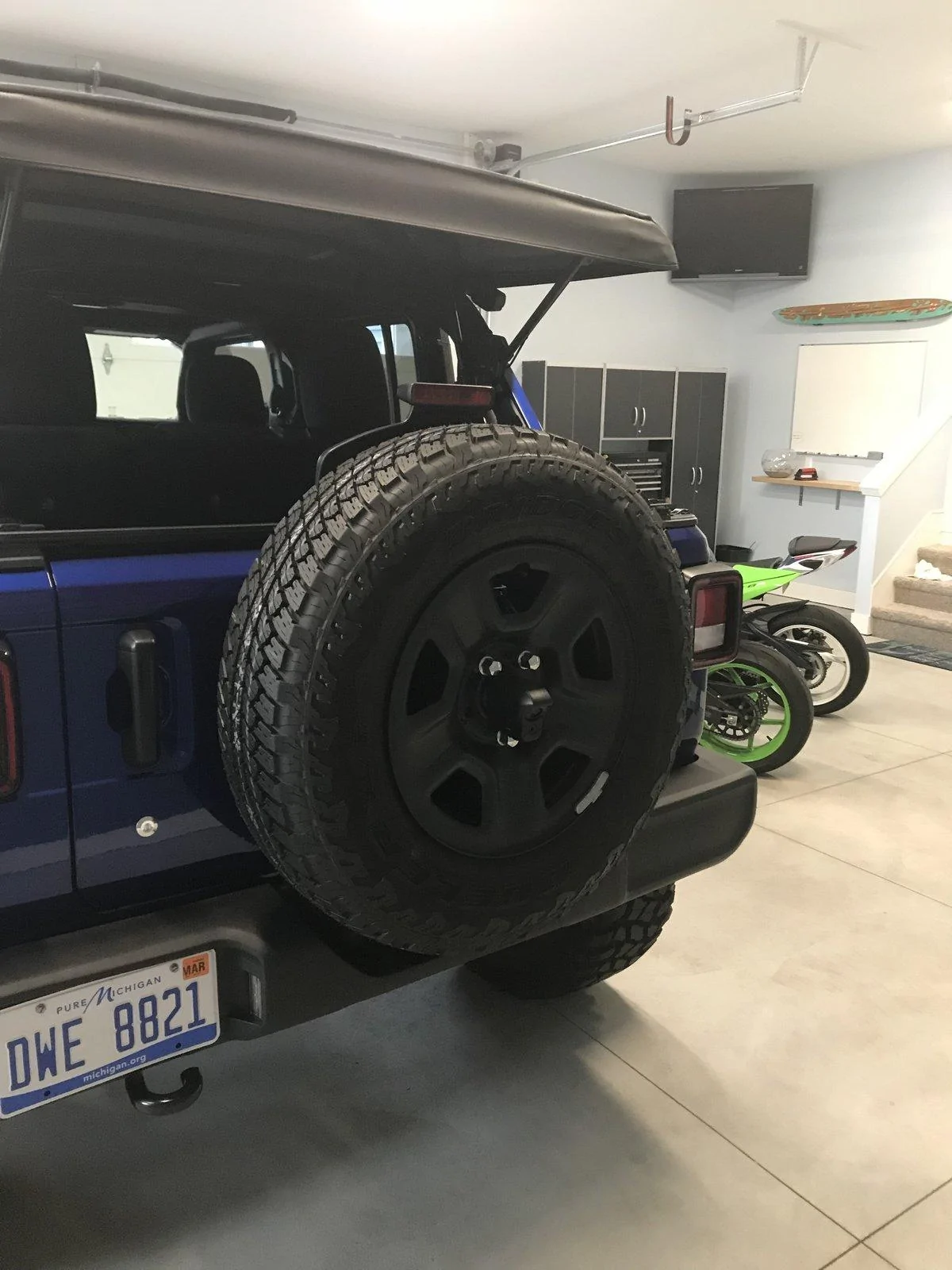 Jeep Wrangler JL Tire carrier delete? DB057250-C830-4093-A944-D25F57F3AA27