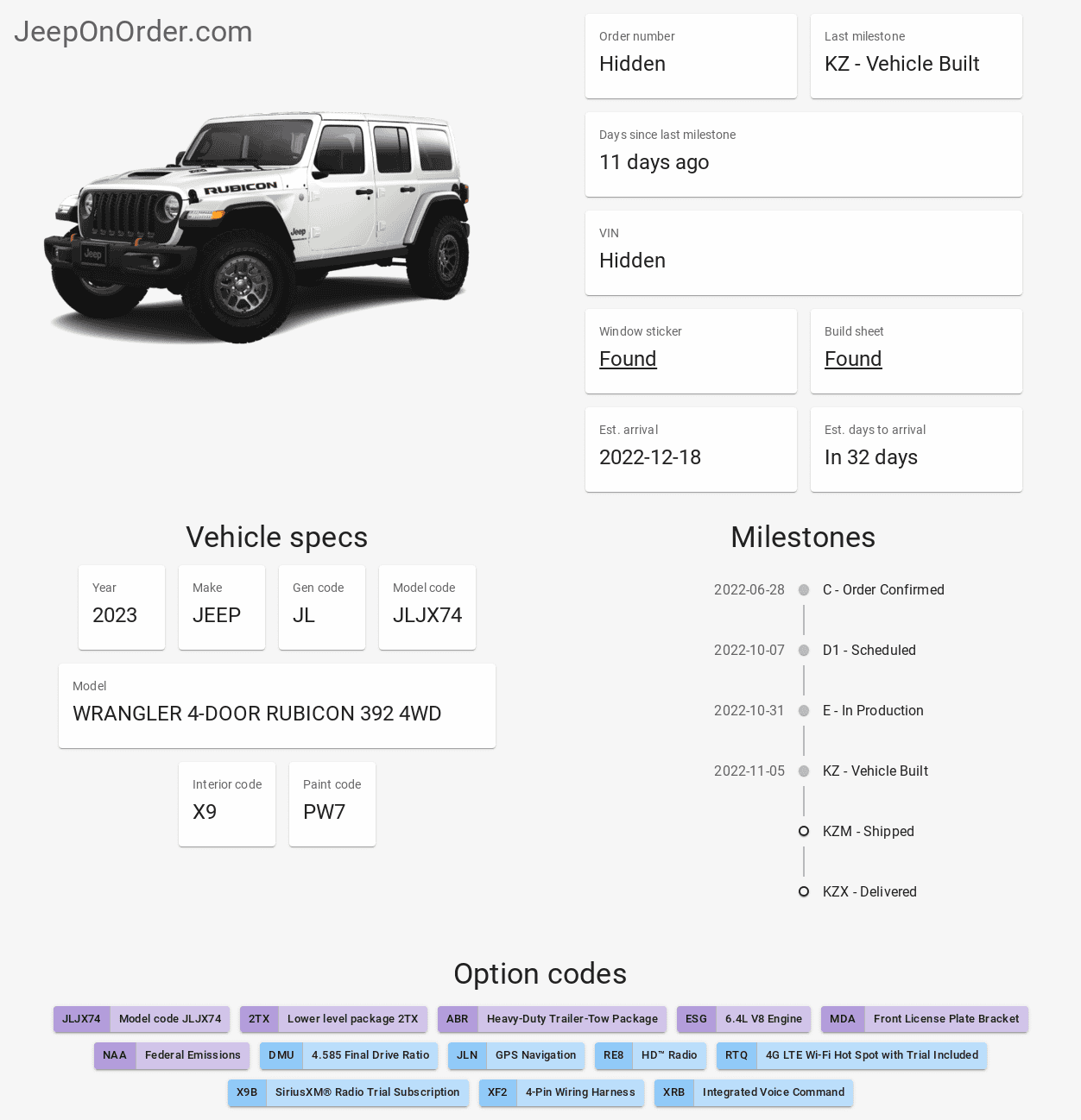Jeep Wrangler JL 2023 Orders - Check in here 1668608219360