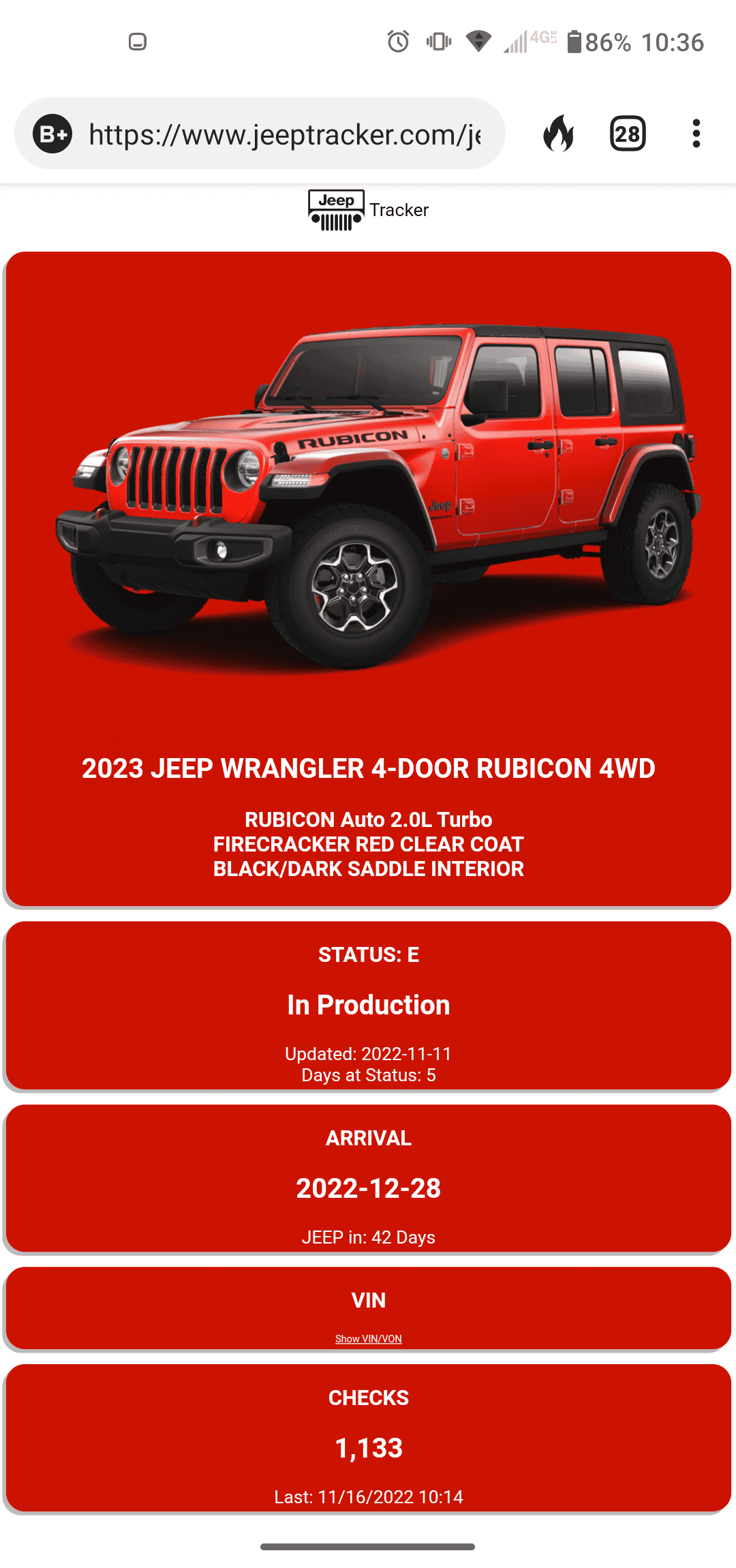 Jeep Wrangler JL 2023 Orders - Check in here Screenshot_20221116-103626