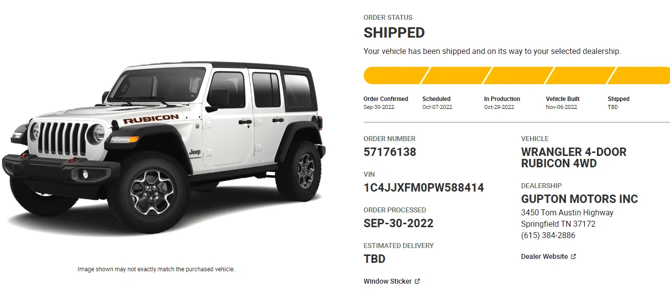 Jeep Wrangler JL 2023 Orders - Check in here 1668620421678