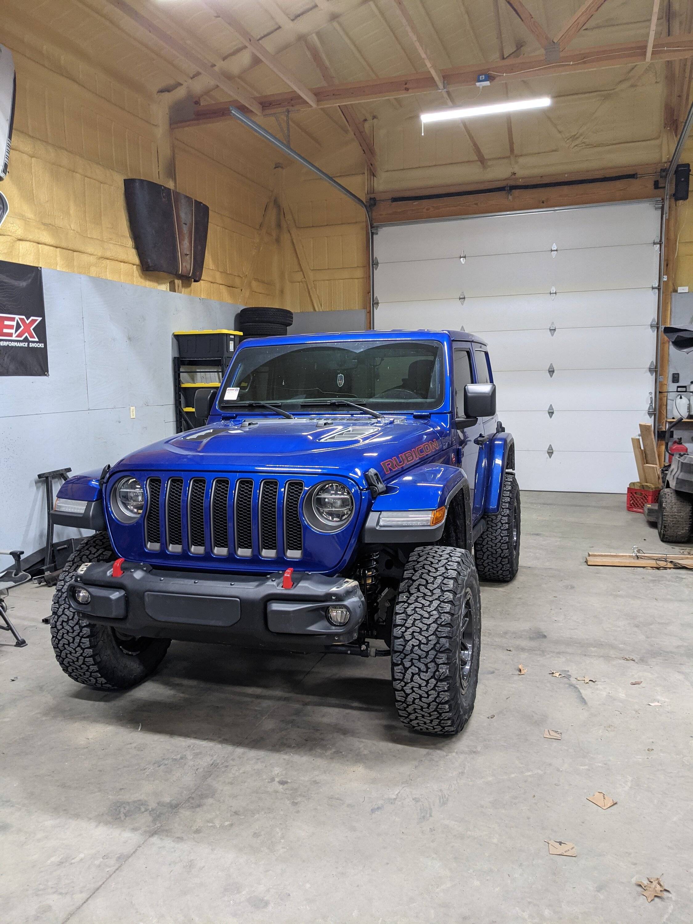 Jeep Wrangler JL 2 door Ocean Blue Rubicon build. PXL_20210328_162332864