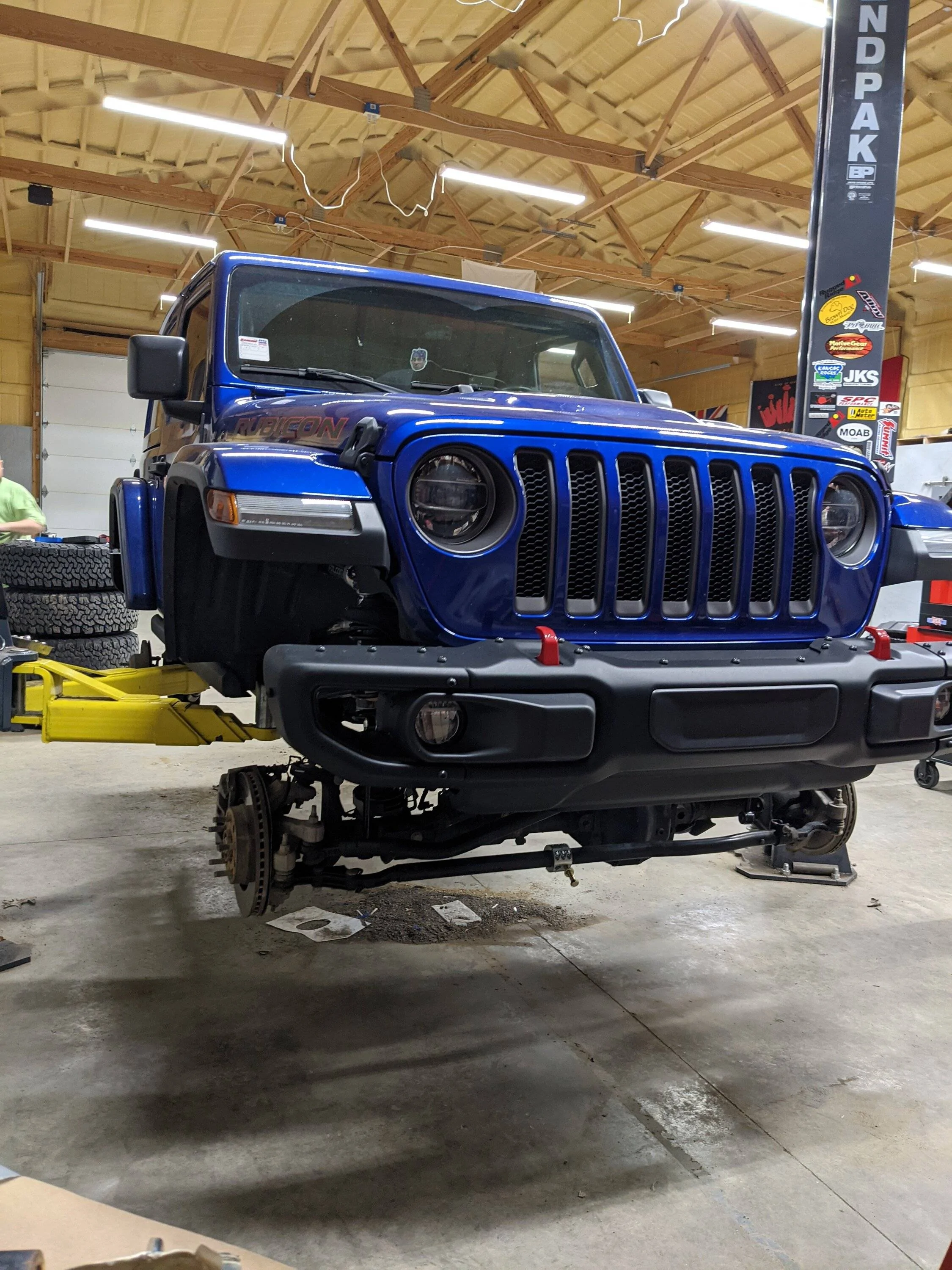 Jeep Wrangler JL 2 door Ocean Blue Rubicon build. PXL_20210328_012900442.MP