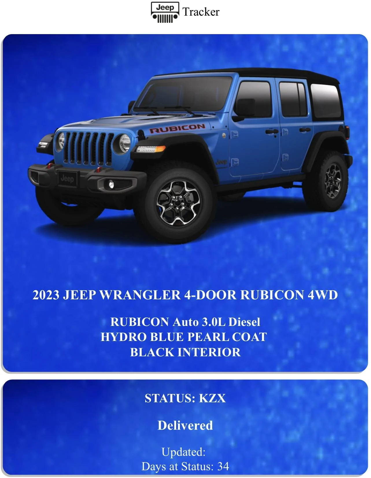 Jeep Wrangler JL 2023 Orders - Check in here E316B52D-E03E-40ED-A49E-9902FEF204A6