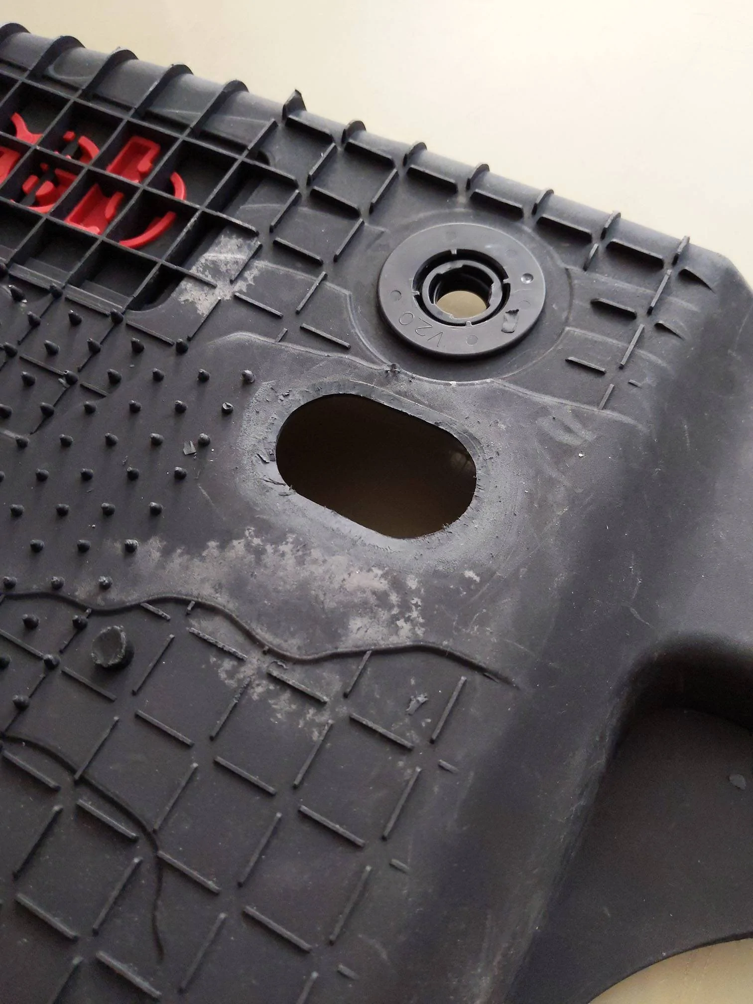 Jeep Wrangler JL Floor mat removable drain retrofit floor mat conversion 2