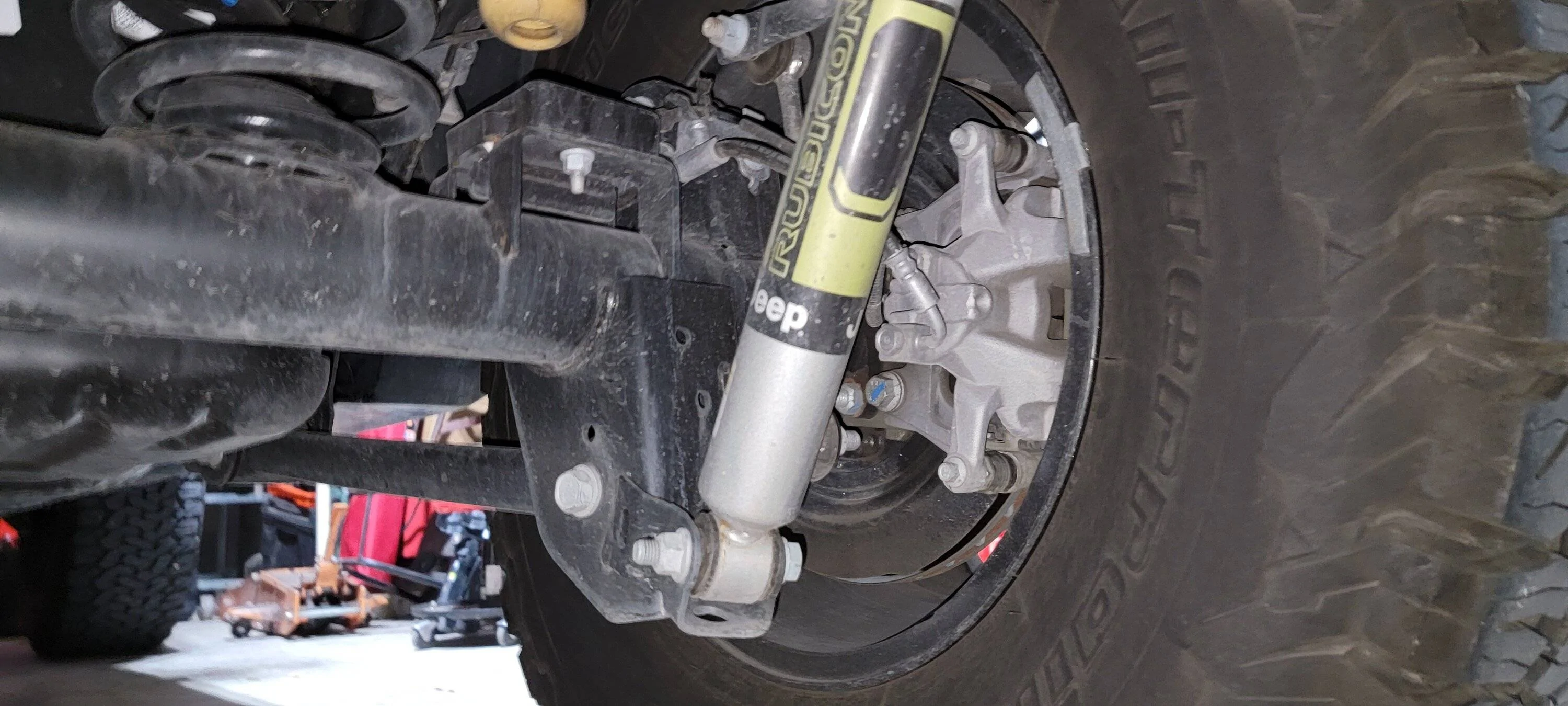 Jeep Wrangler JL 392 Rear Brake Swap 20221119_165549