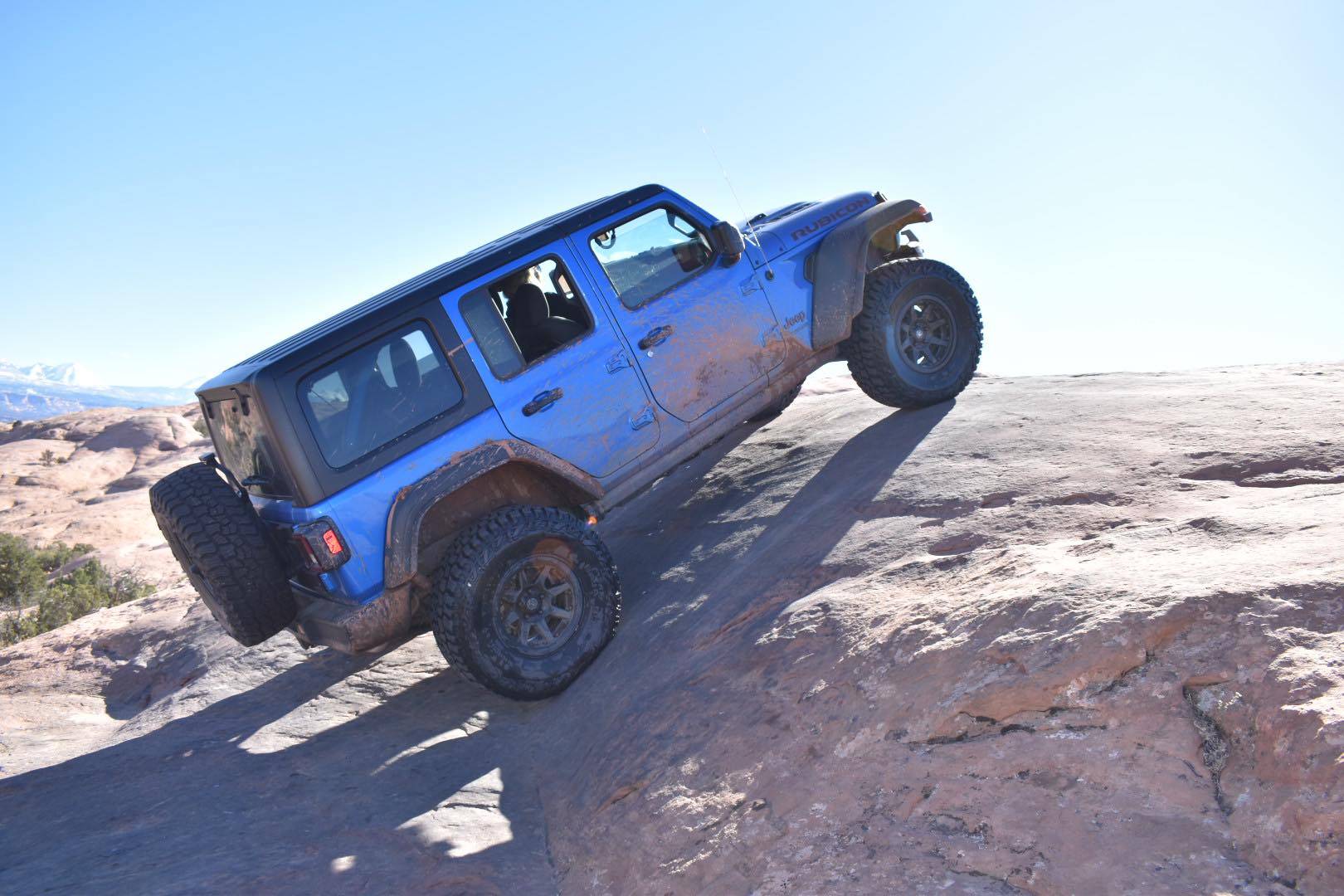 Jeep Wrangler JL Treed's Rubicon XR Build Moab uphill