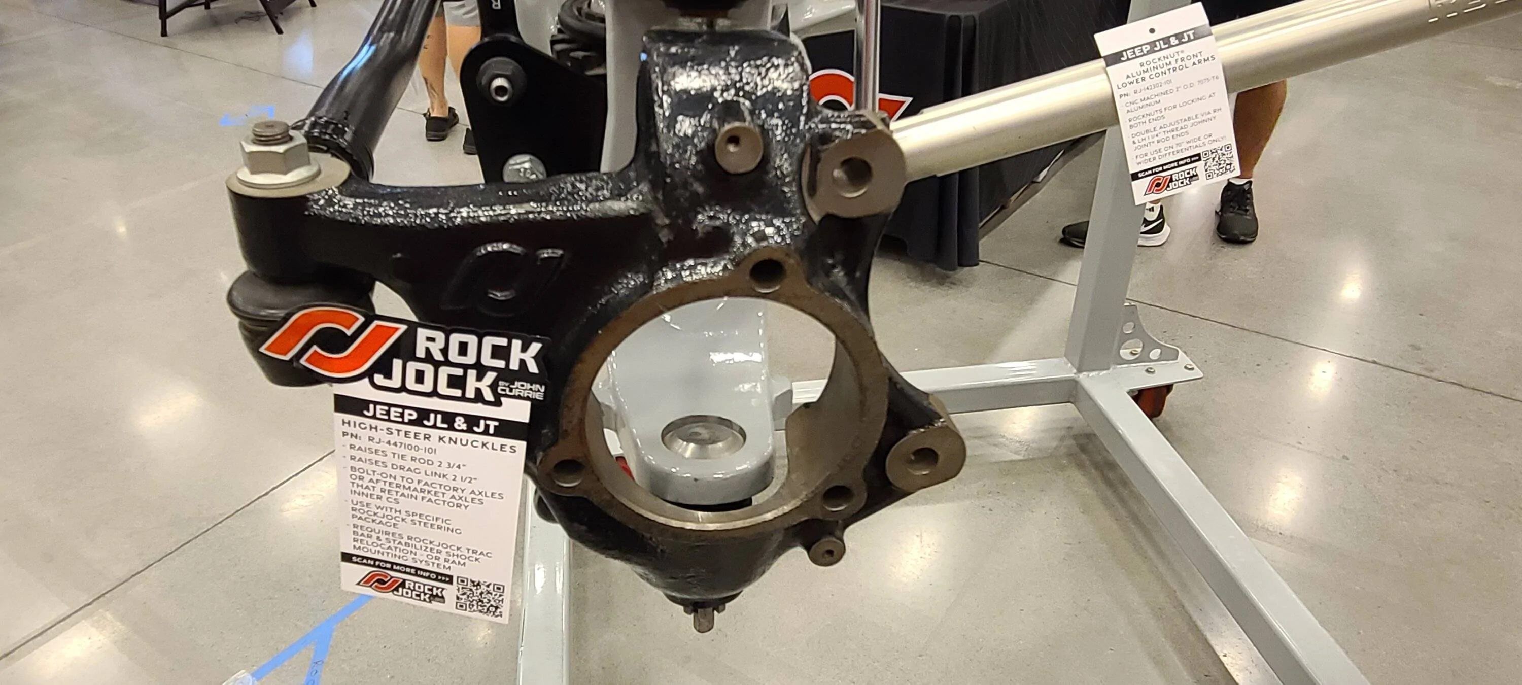 Jeep Wrangler JL Rock Jock High Steer Knuckles 20220826_153759