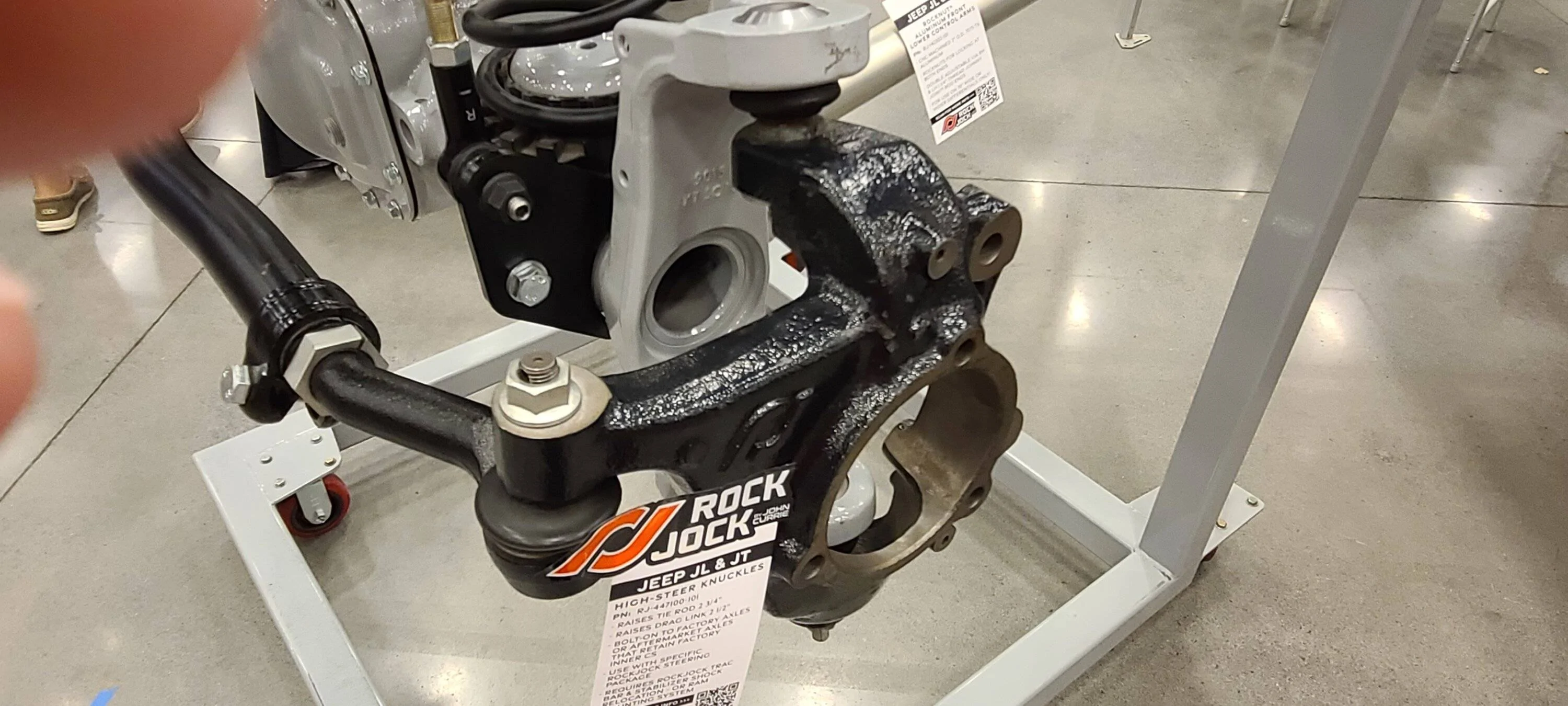 Jeep Wrangler JL Rock Jock High Steer Knuckles 20220826_153753