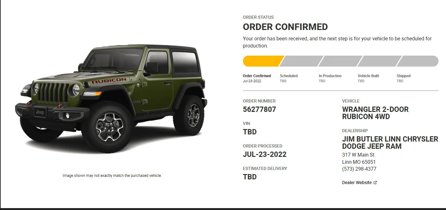 Jeep Wrangler JL 2023 Orders - Check in here 1669120043943