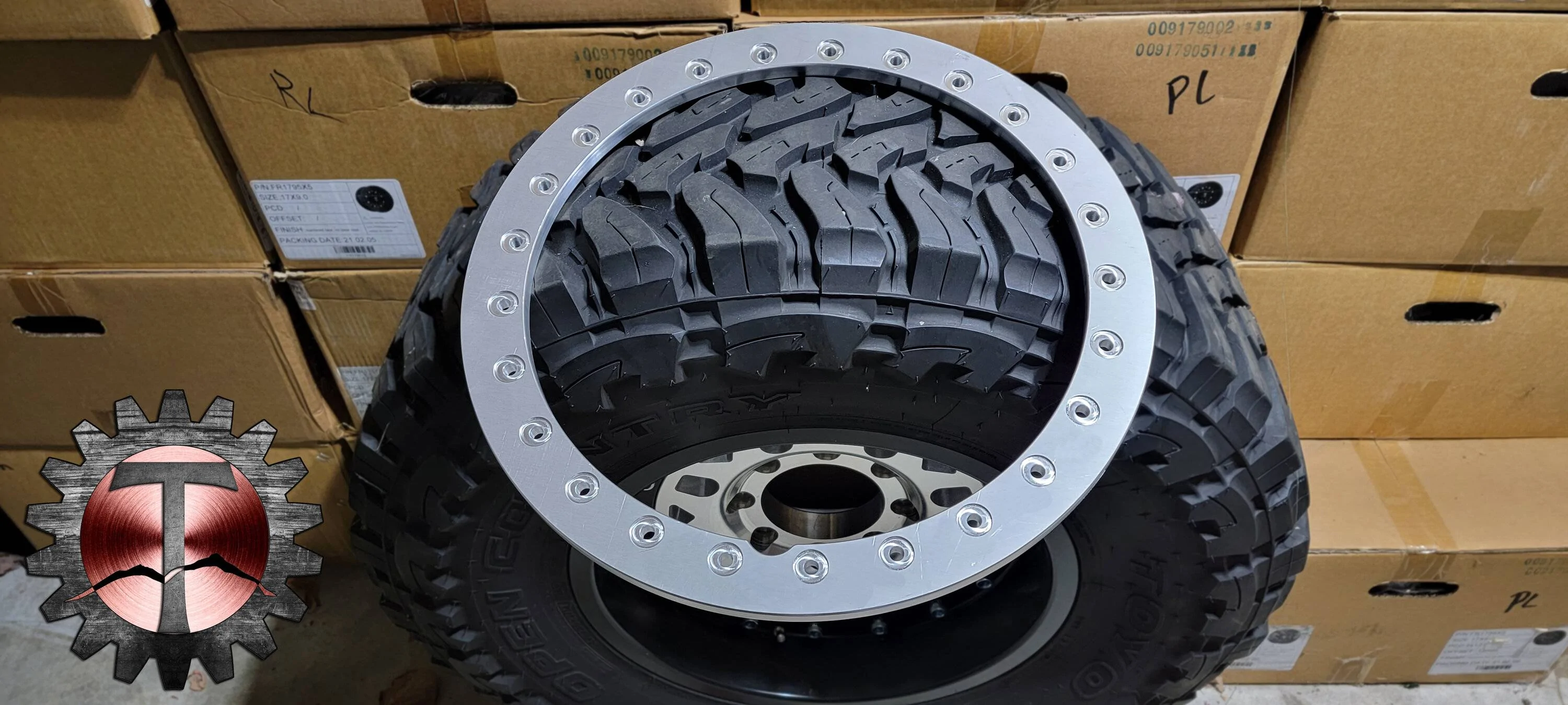 Jeep Wrangler JL Functional Beadlock Rings  for ALL Beadlock Capable Wheels from Traction Off Road XRT1