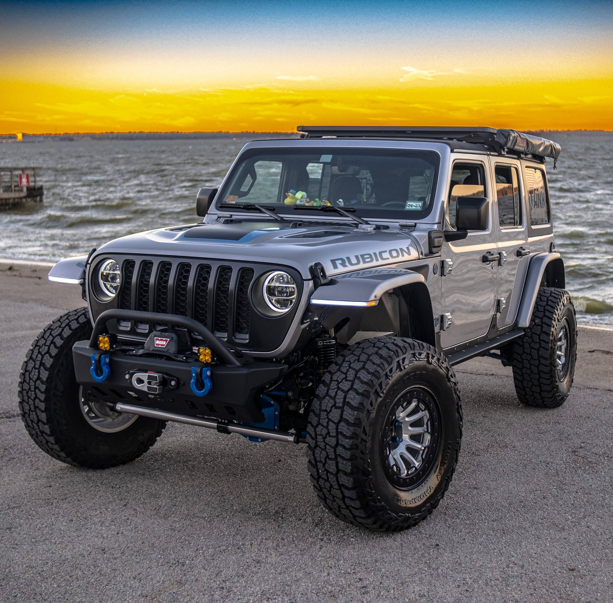 Jeep Wrangler JL 2021 4XE Rubicon with modifications DSCF2391