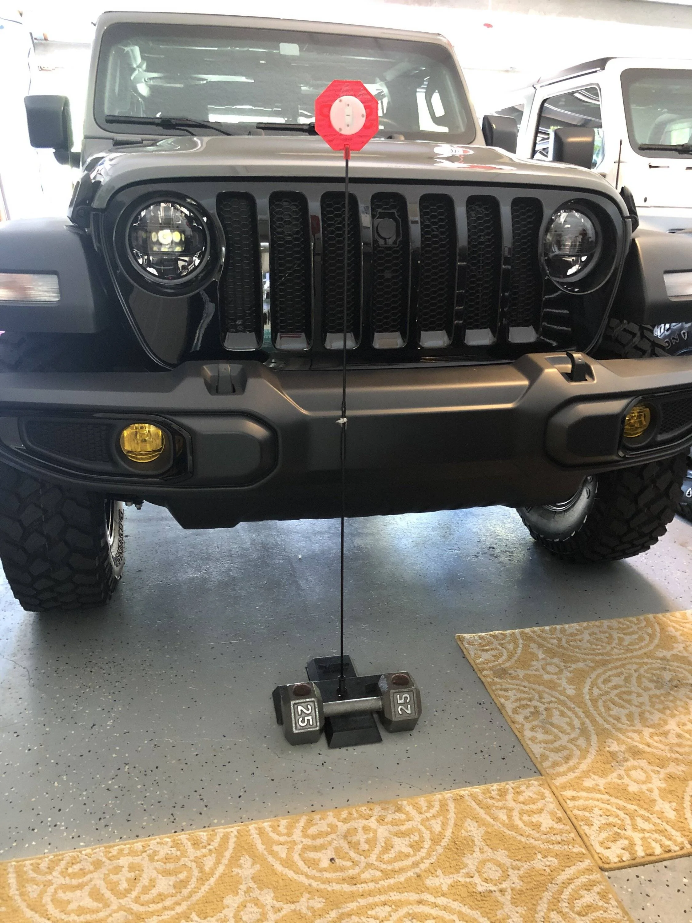 Jeep Wrangler JL Rigid 360 4 inch amber cover (install) 39CC5529-AFCD-4433-B20D-00167646F51D