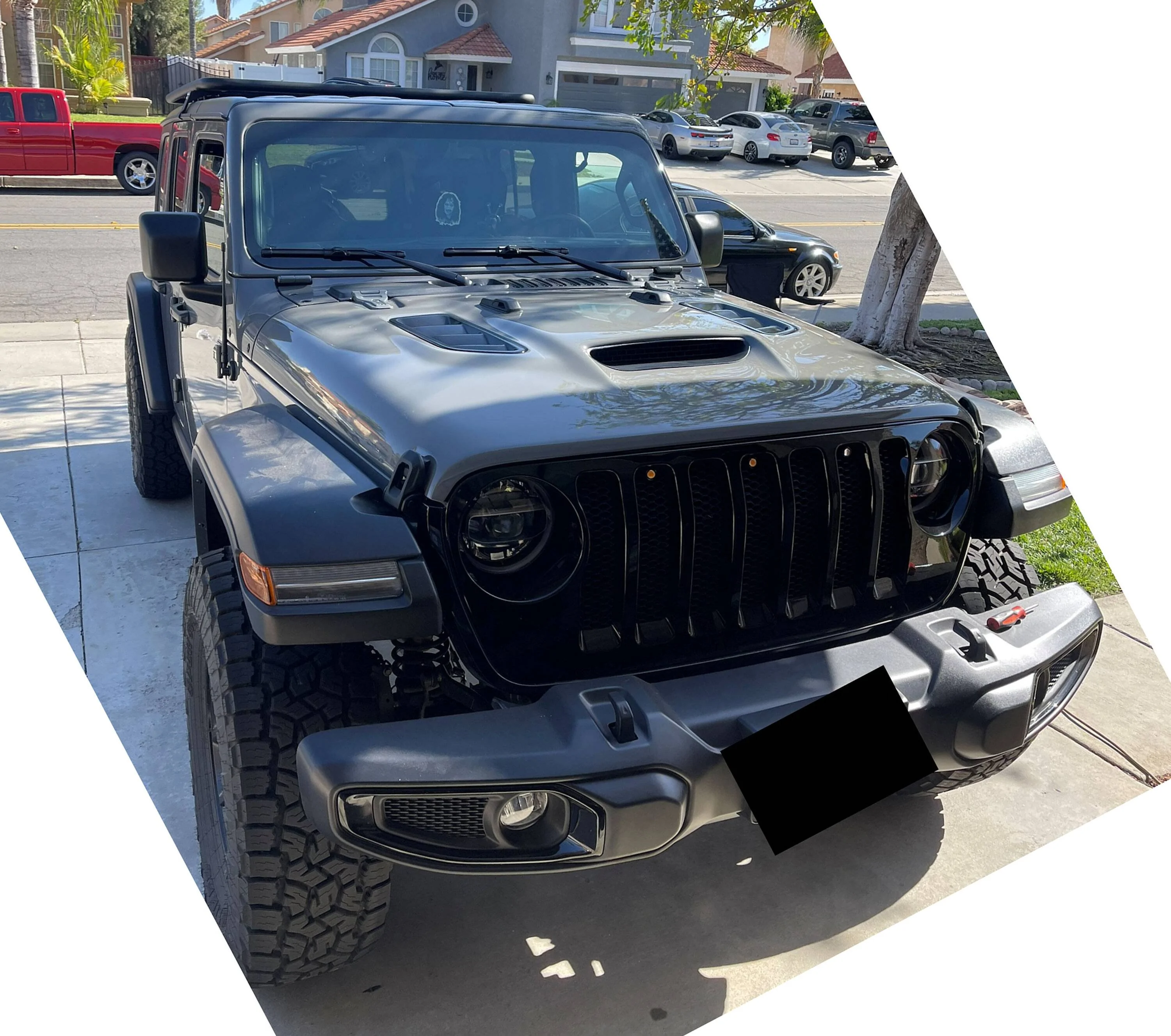 Jeep Wrangler JL Amerihood hood swap Amerihood Fiberglass Hood. - Rotated 150jpeg