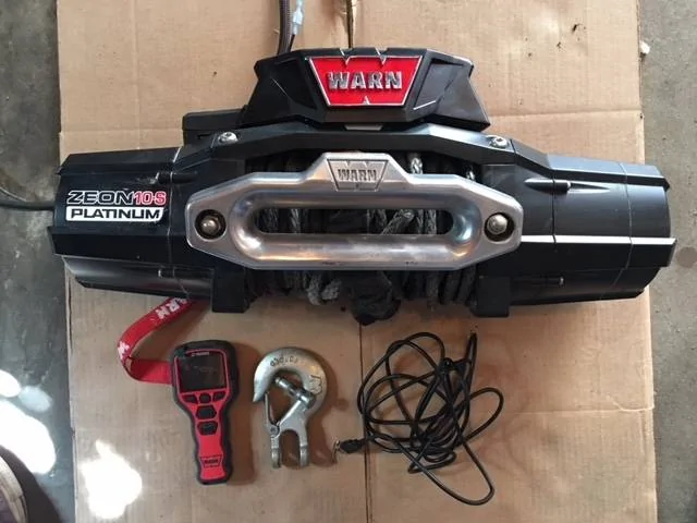 Jeep Wrangler JL Warn Zeon Platinum 10-s Winch IMG_4661