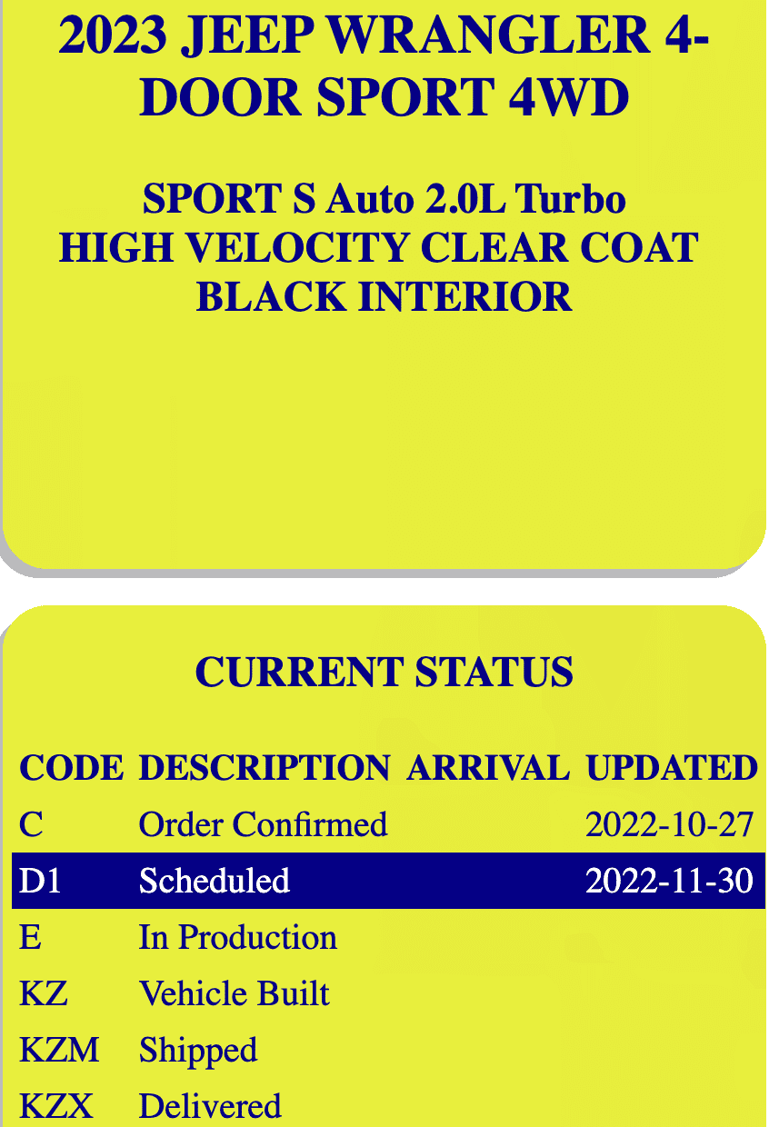 Jeep Wrangler JL 2023 Orders - Check in here 1670296980392