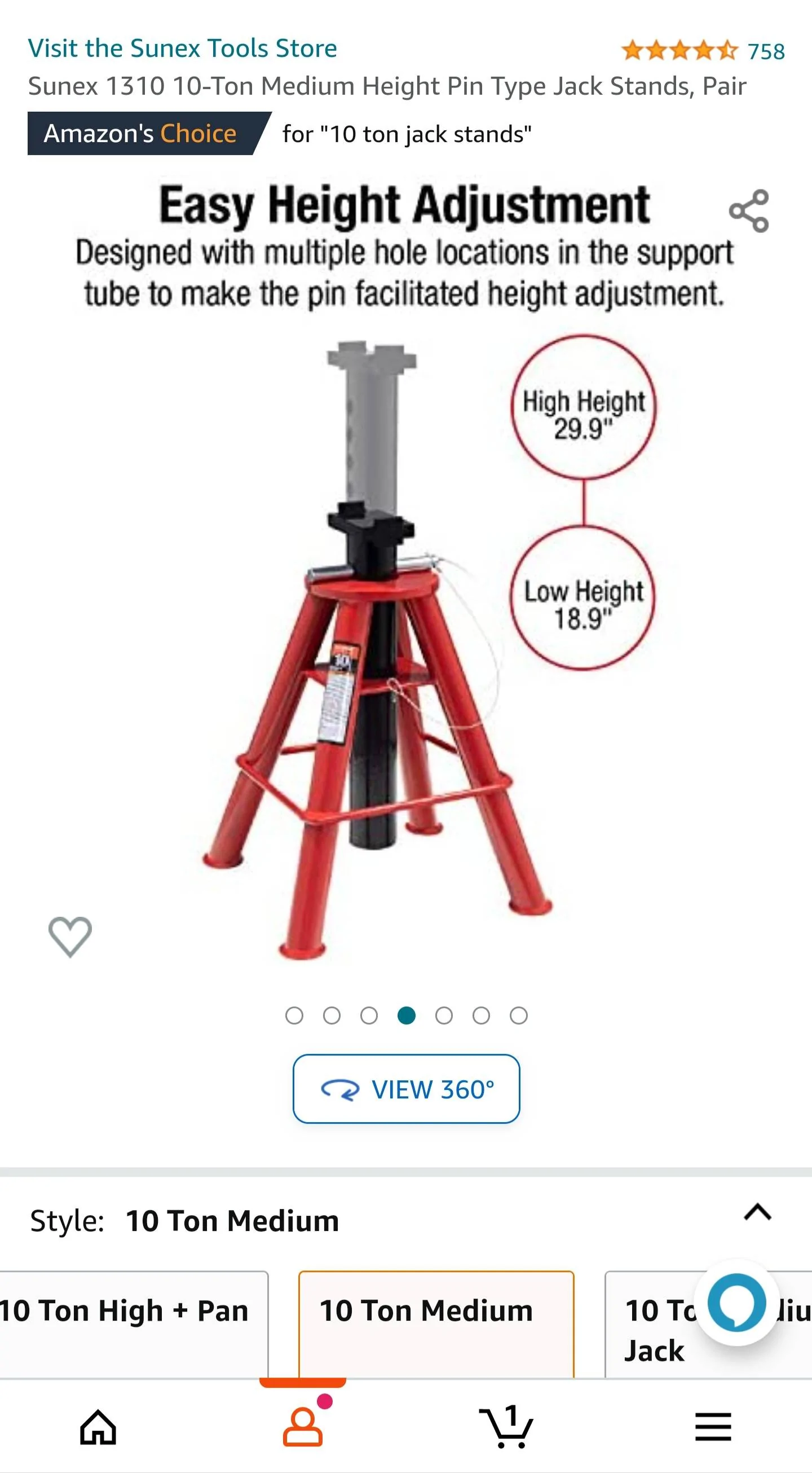 Jeep Wrangler JL Recommendations for floor jack and stands? Screenshot_20221206_154539_Amazon Shopping