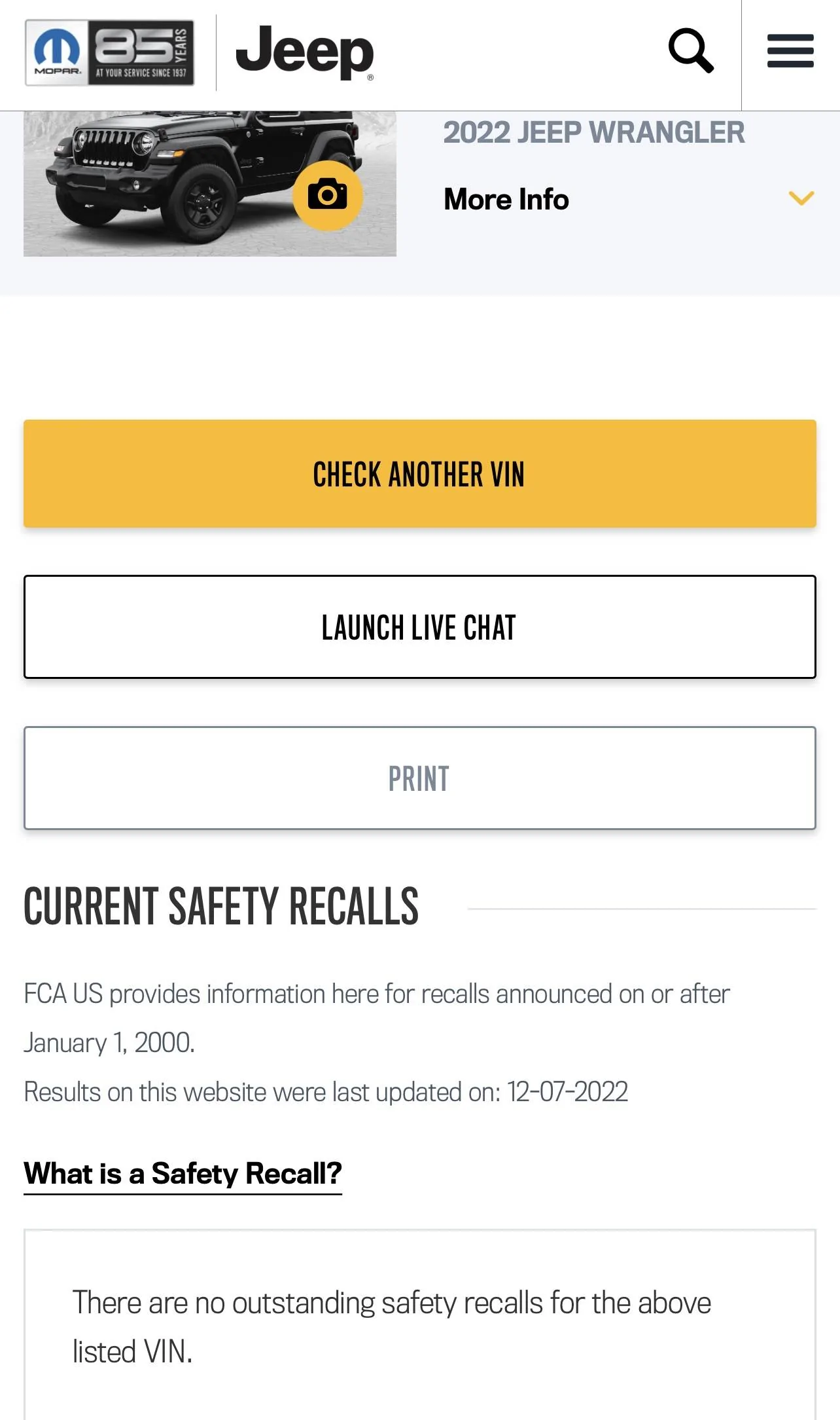 Jeep Wrangler JL As of Nov 29th the 2.0L has recall ZD8 for the coolant inlet fasteners. E31F63D7-8DB8-45F6-BEF2-5367434B4C9A