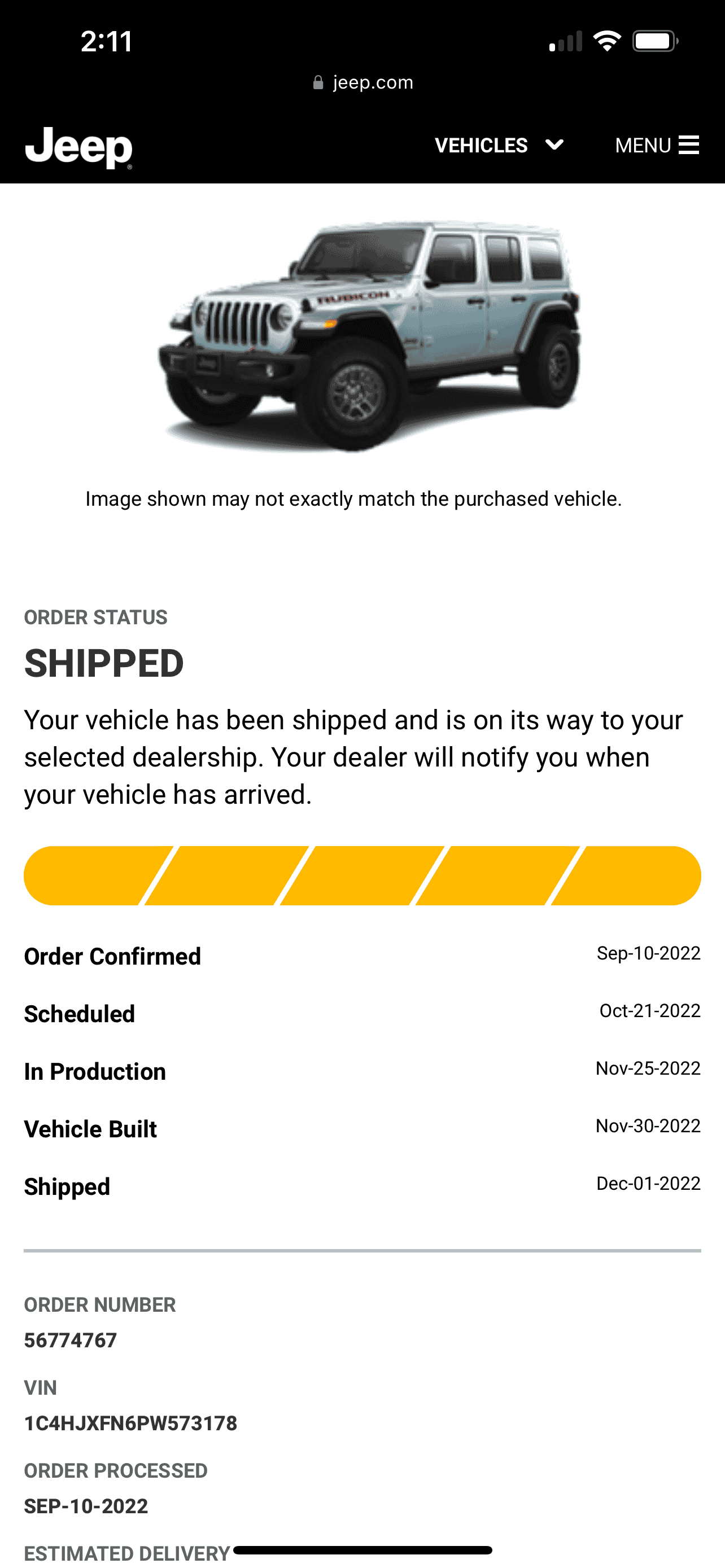 Jeep Wrangler JL 2023 Orders - Check in here AC300852-88AC-4FEE-9023-D2CF2B0B814E