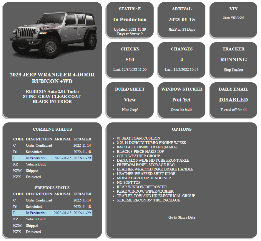 Jeep Wrangler JL 2023 Orders - Check in here 1670515725733