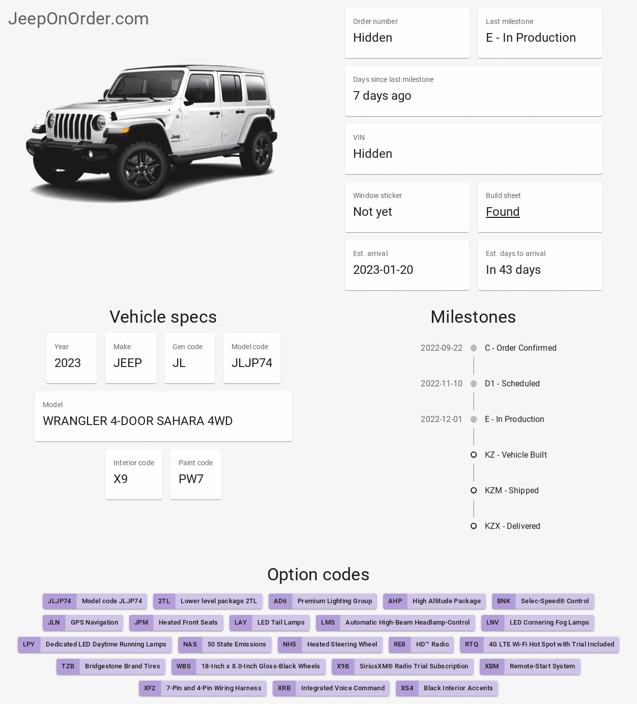 Jeep Wrangler JL 2023 Orders - Check in here 7837D69E-091F-4BFB-97AC-2CF221DBABE4