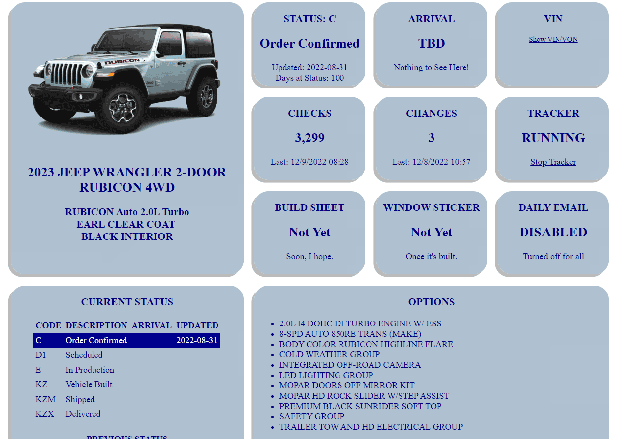 Jeep Wrangler JL 2023 Orders - Check in here 1670592764229