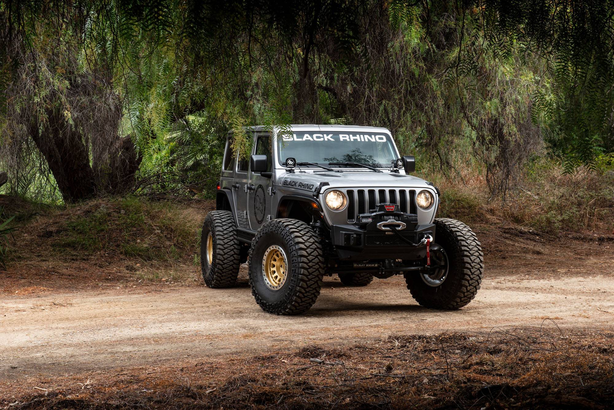 Jeep Wrangler JL Name these flares? Jeep Wrangler Rubicon JLU wheels - Black Rhino Primm Beadlock - Matte Gold Machined Ring - 04