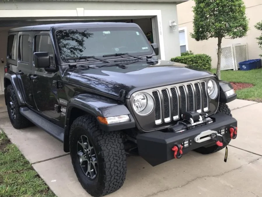 Jeep Wrangler JL Rough Country Stubb Winch Bumper fullsizeoutput_3ea4
