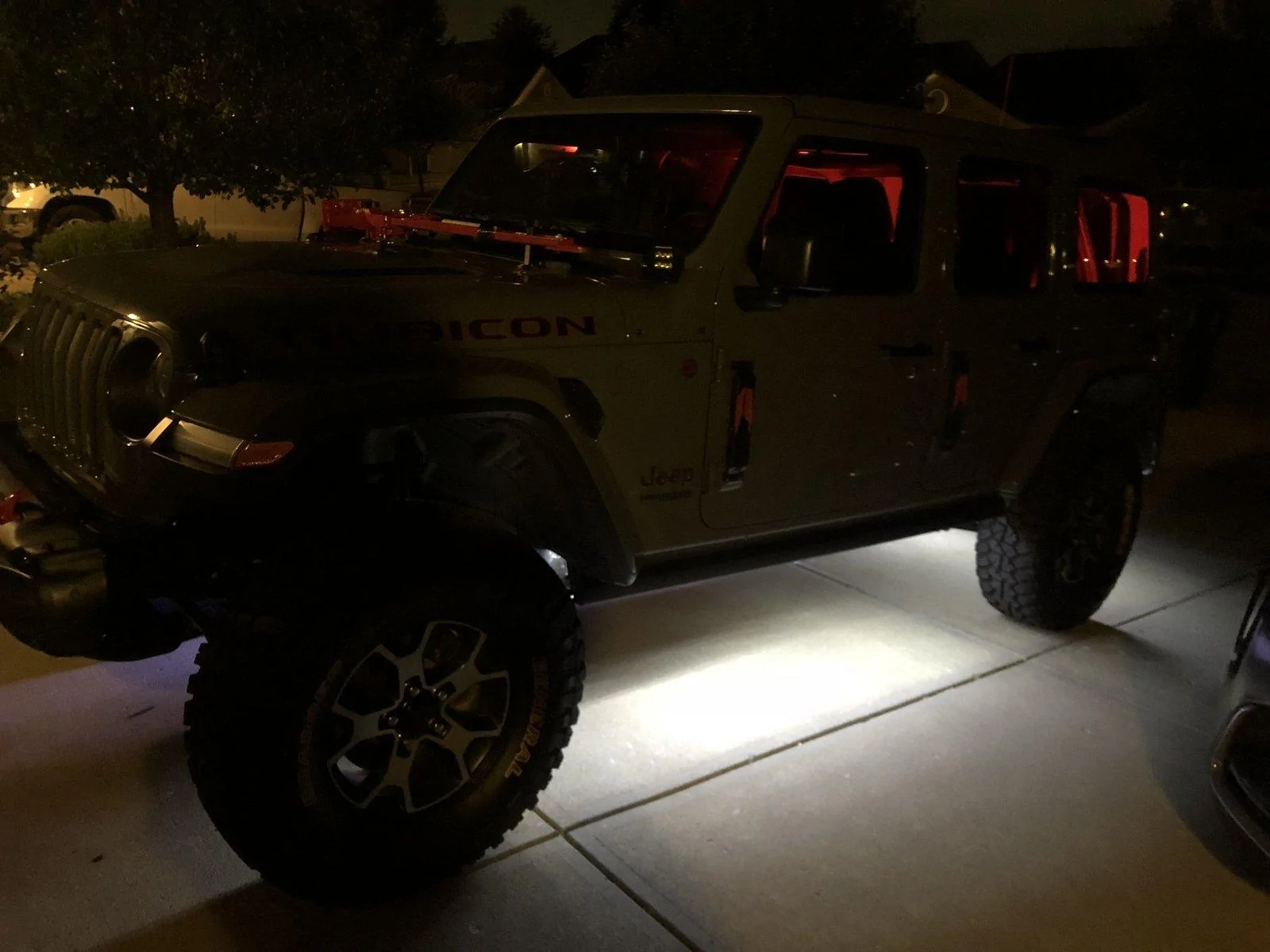 Jeep Wrangler JL Ground effect lighting 3F177C03-2D1E-4441-9181-E6DC4C709686