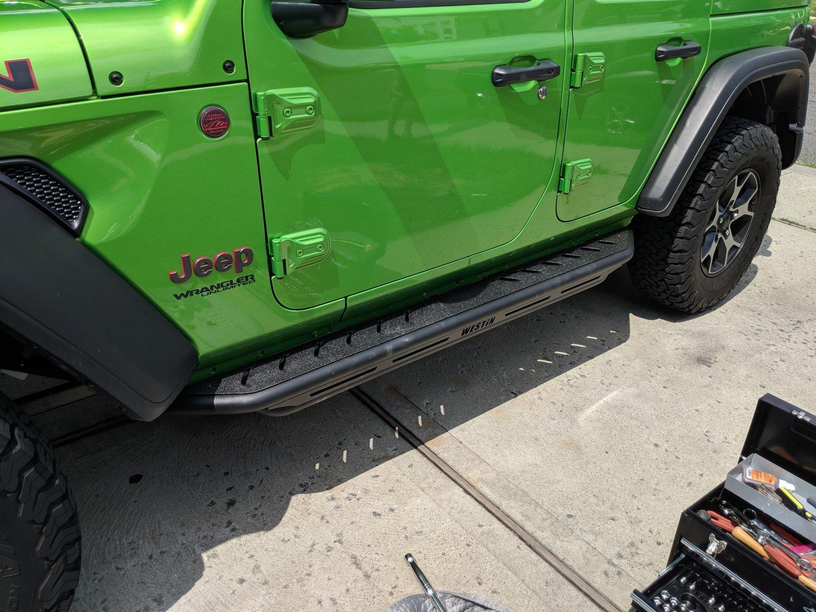 Jeep Wrangler JL What side steps / rock rails to add to JL Wrangler? side steps 4