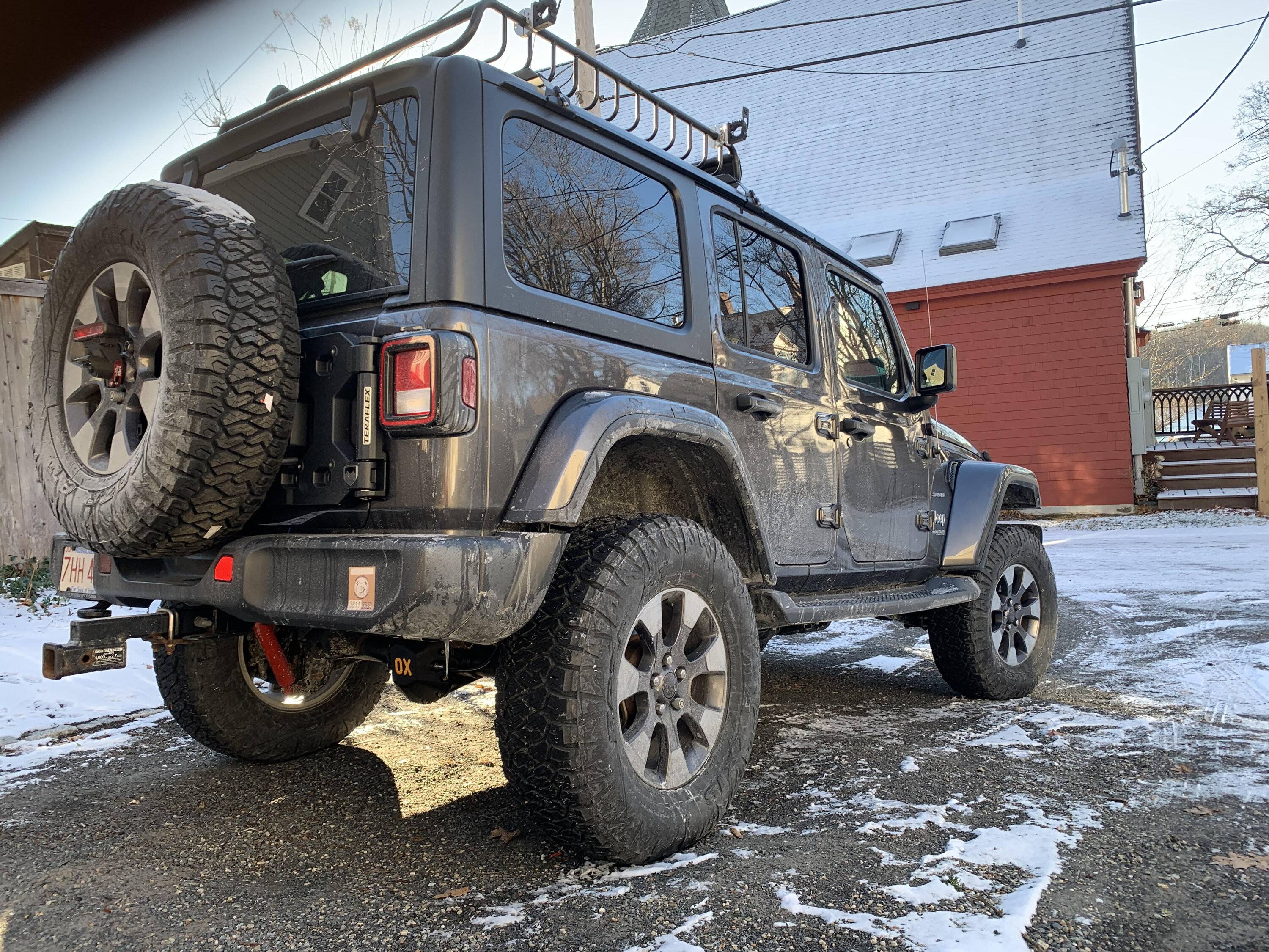 Jeep Wrangler JL "Stockish" Granite Crystal Build SIDE 1