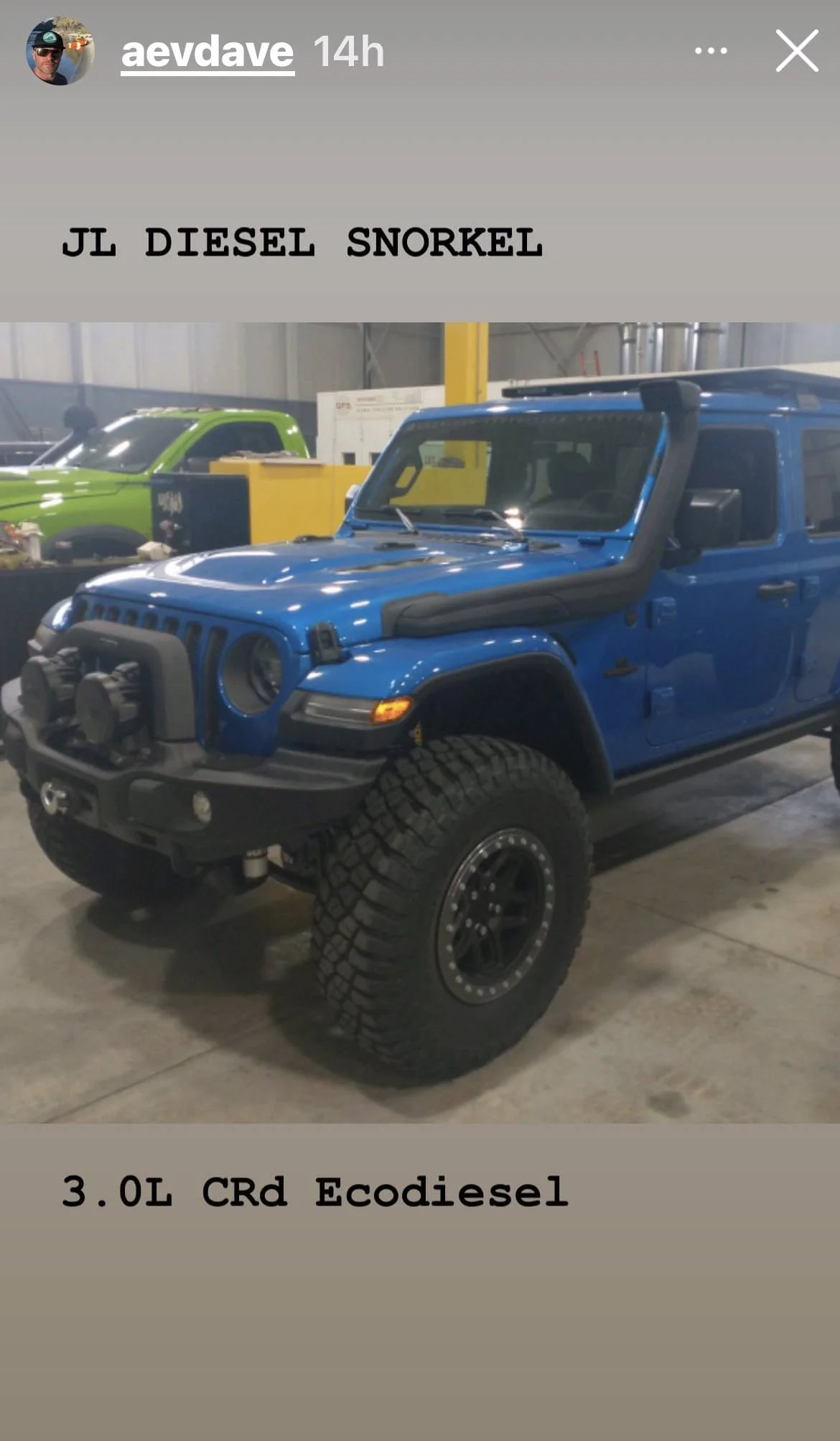 Jeep Wrangler JL AEV Diesel Snorkel 832A8B31-14CE-4CFC-8CF2-69C9FBE80F12