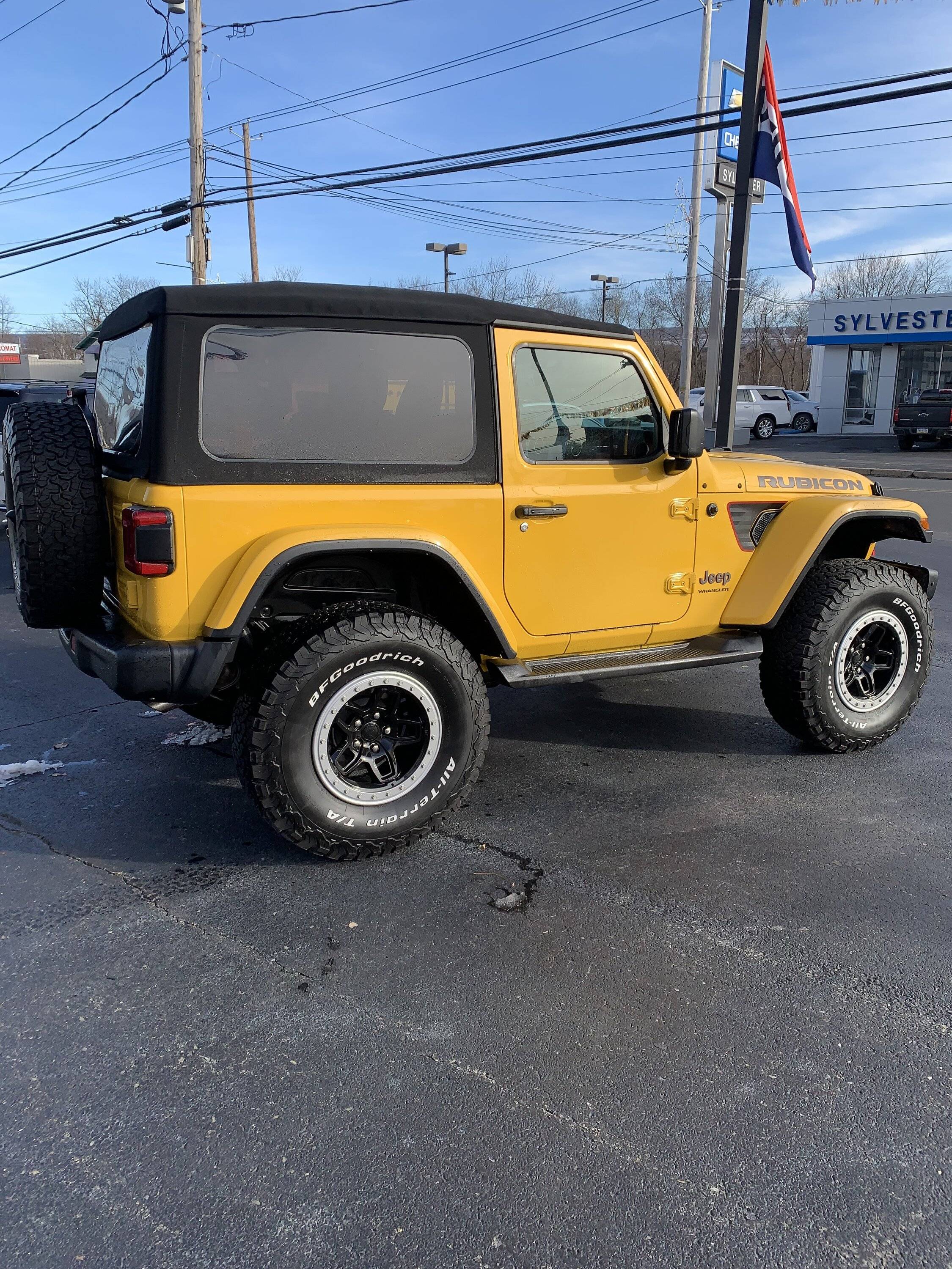 Jeep Wrangler JL AEV Borah wheels on JL A7D3586F-AC58-48EF-876F-4320DFE801AF