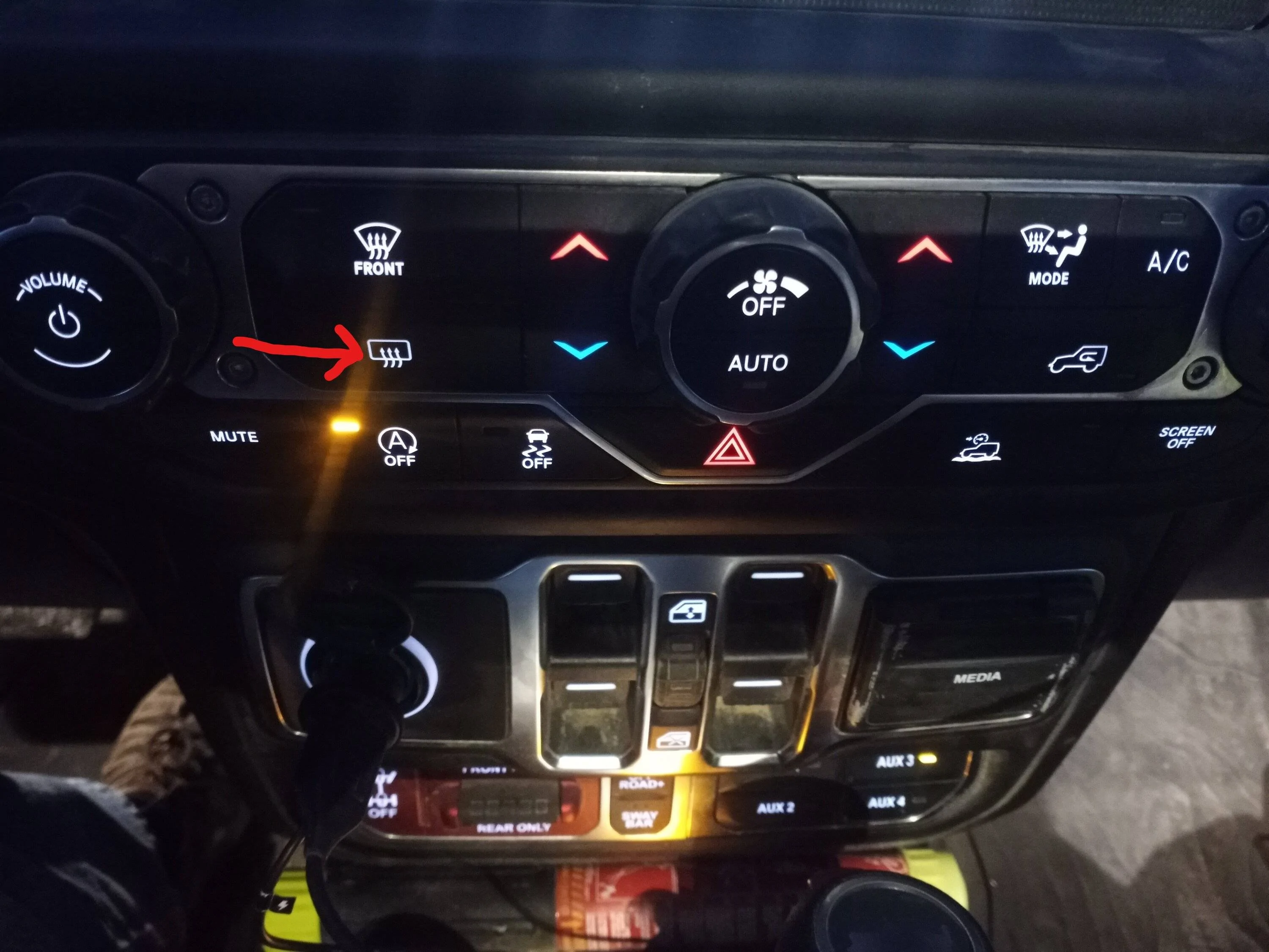 Jeep Wrangler JL Climate Control Not Working climate1