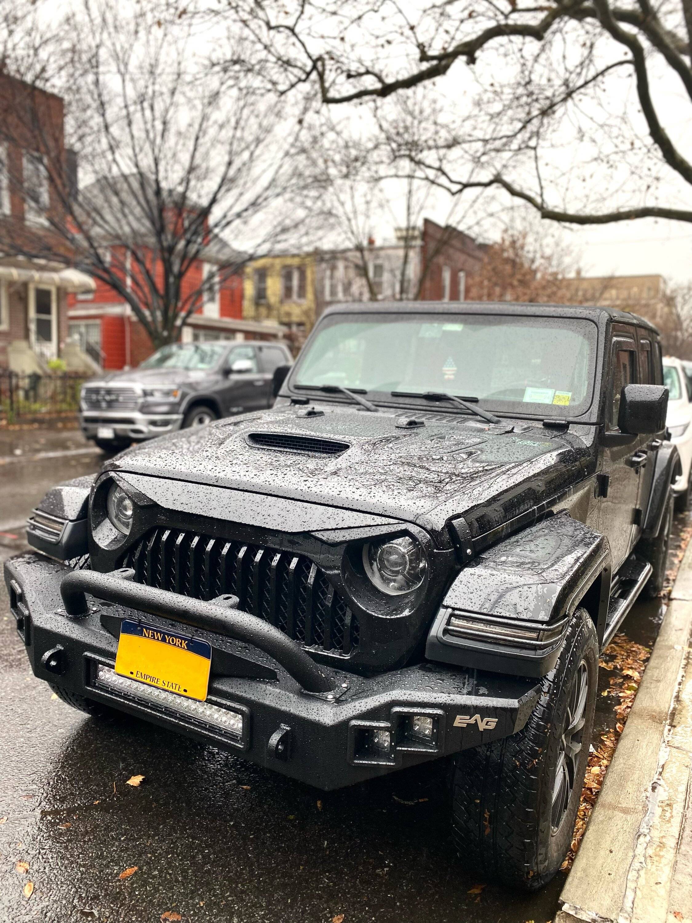 Jeep Wrangler JL Amerihood hood swap wrangler2
