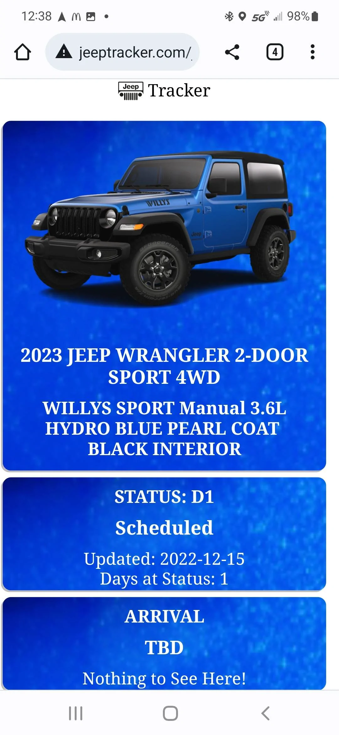 Jeep Wrangler JL 2023 Orders - Check in here Screenshot_20221216-123839_Chrom