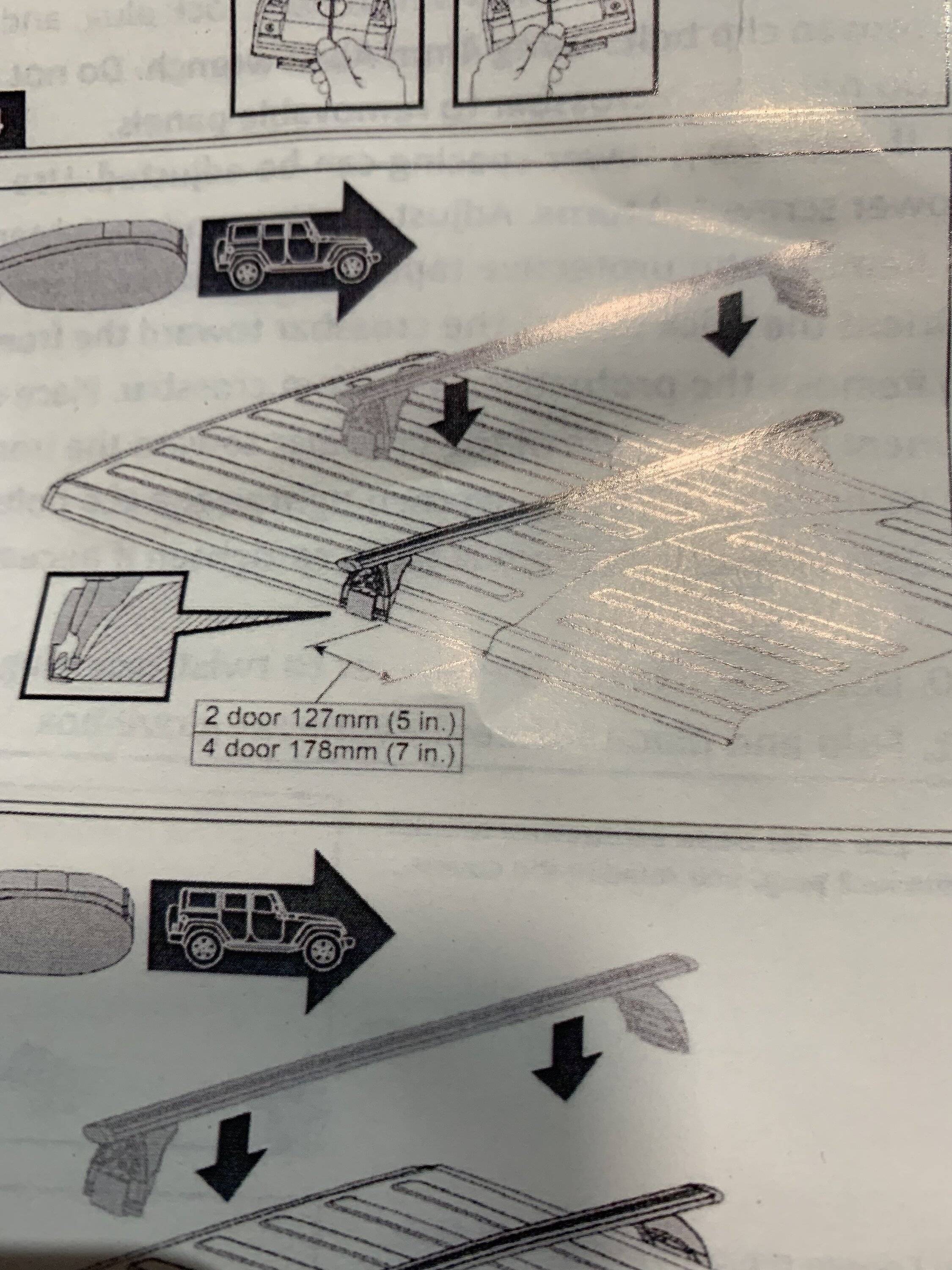 Jeep Wrangler JL Found a cheat code for Mopar Roof Rack 87C2BBAB-8220-4DD5-B5E0-D199BC436602
