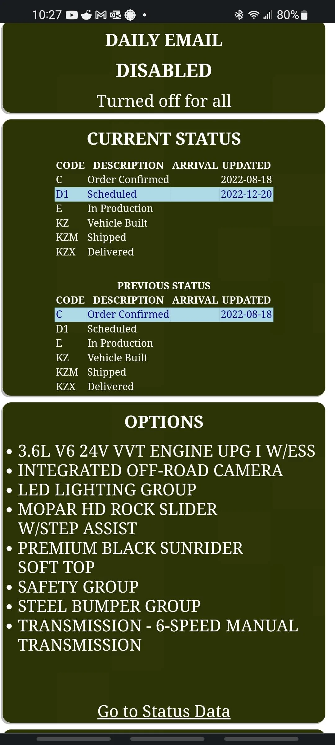 Jeep Wrangler JL 2023 Orders - Check in here Screenshot_20221221_102800_Chrom