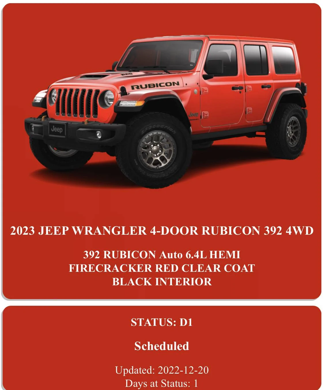 Jeep Wrangler JL 2023 Orders - Check in here 5422B705-300B-432F-AA95-BB7D3B417C03