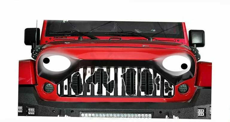 Jeep Wrangler JL with all the "angry grill" hate: 123_wtff