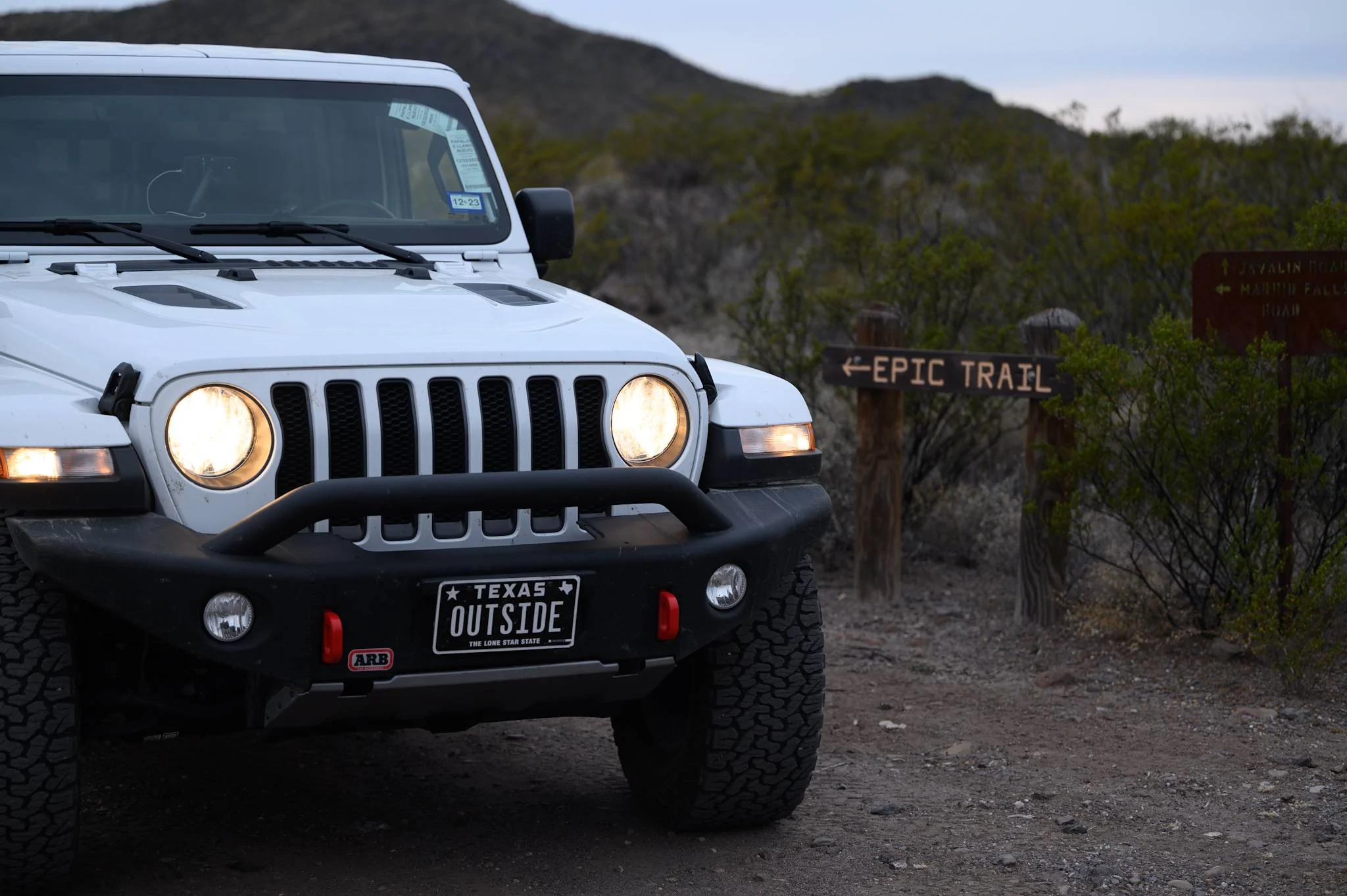 Jeep Wrangler JL Big Bend Ranch SP in December 295EC063-63ED-4275-AC5D-974B9D502D7A